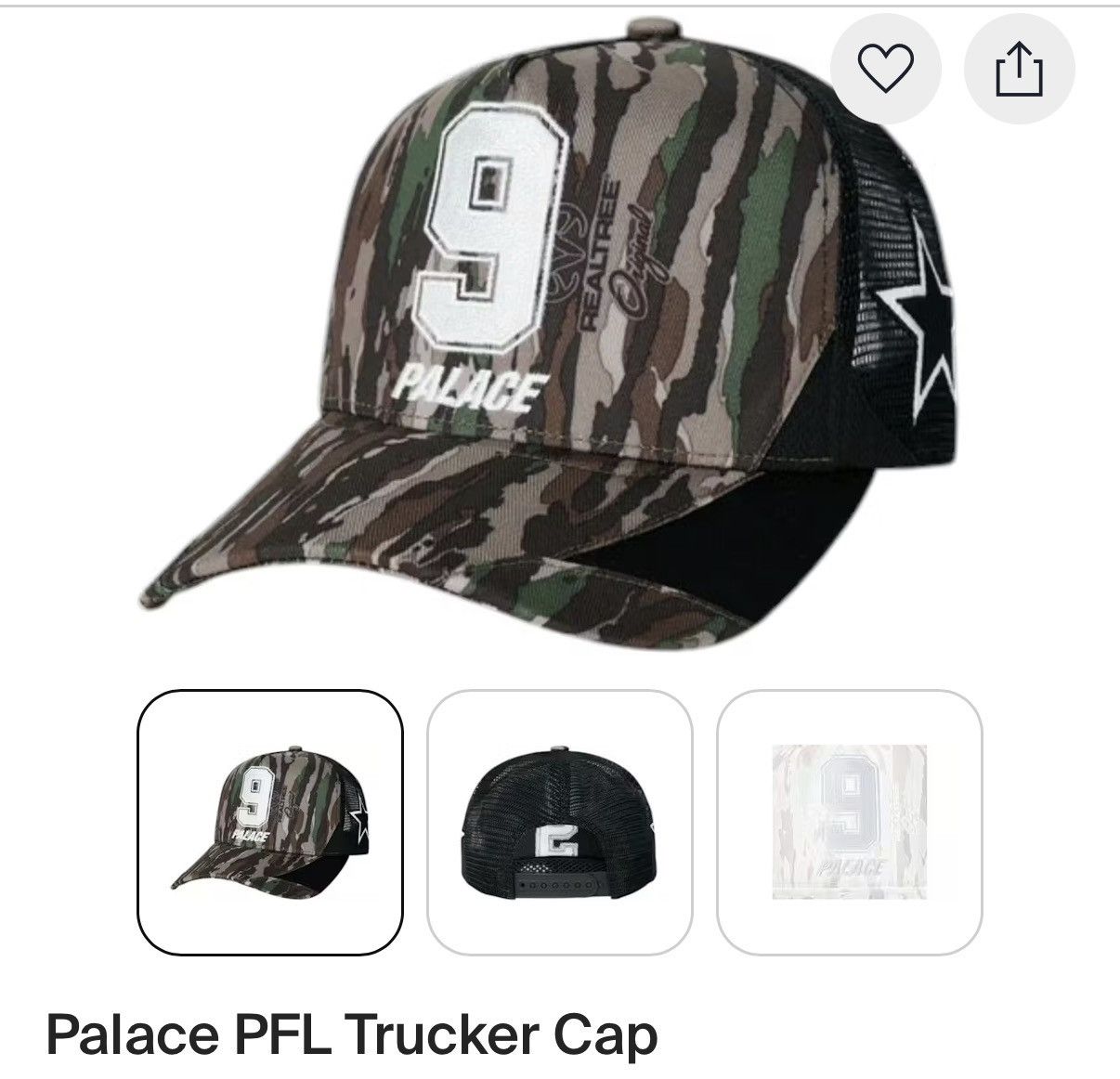 Palace PALACE PFL REAL TREE TRUCKER Size ONE SIZE - 9 Thumbnail