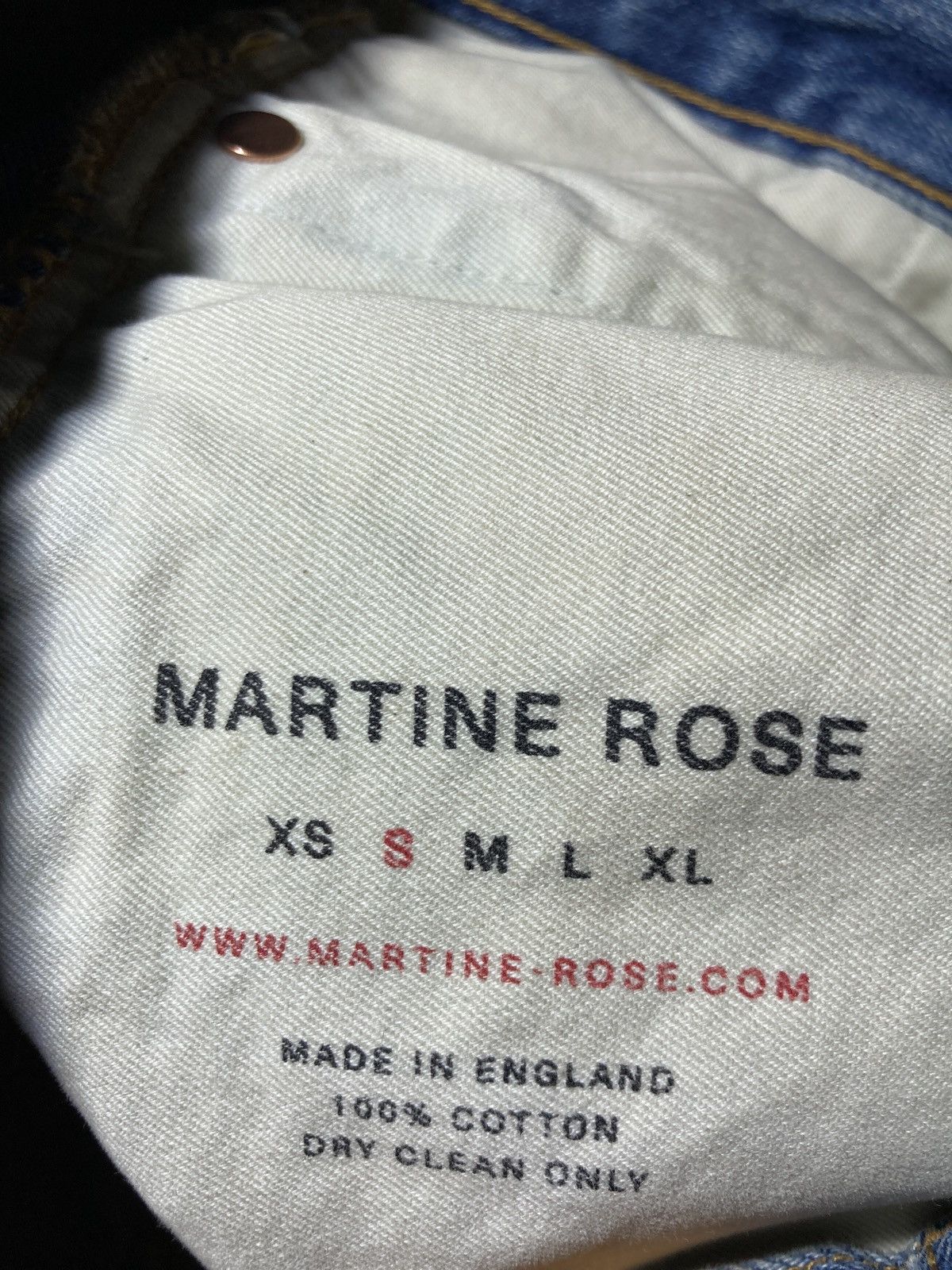 Martine Rose AW19 Martine Rose Crotch Zip Jeans Seditionaries 2019 Seam Size US 30 / EU 46 - 5 Thumbnail