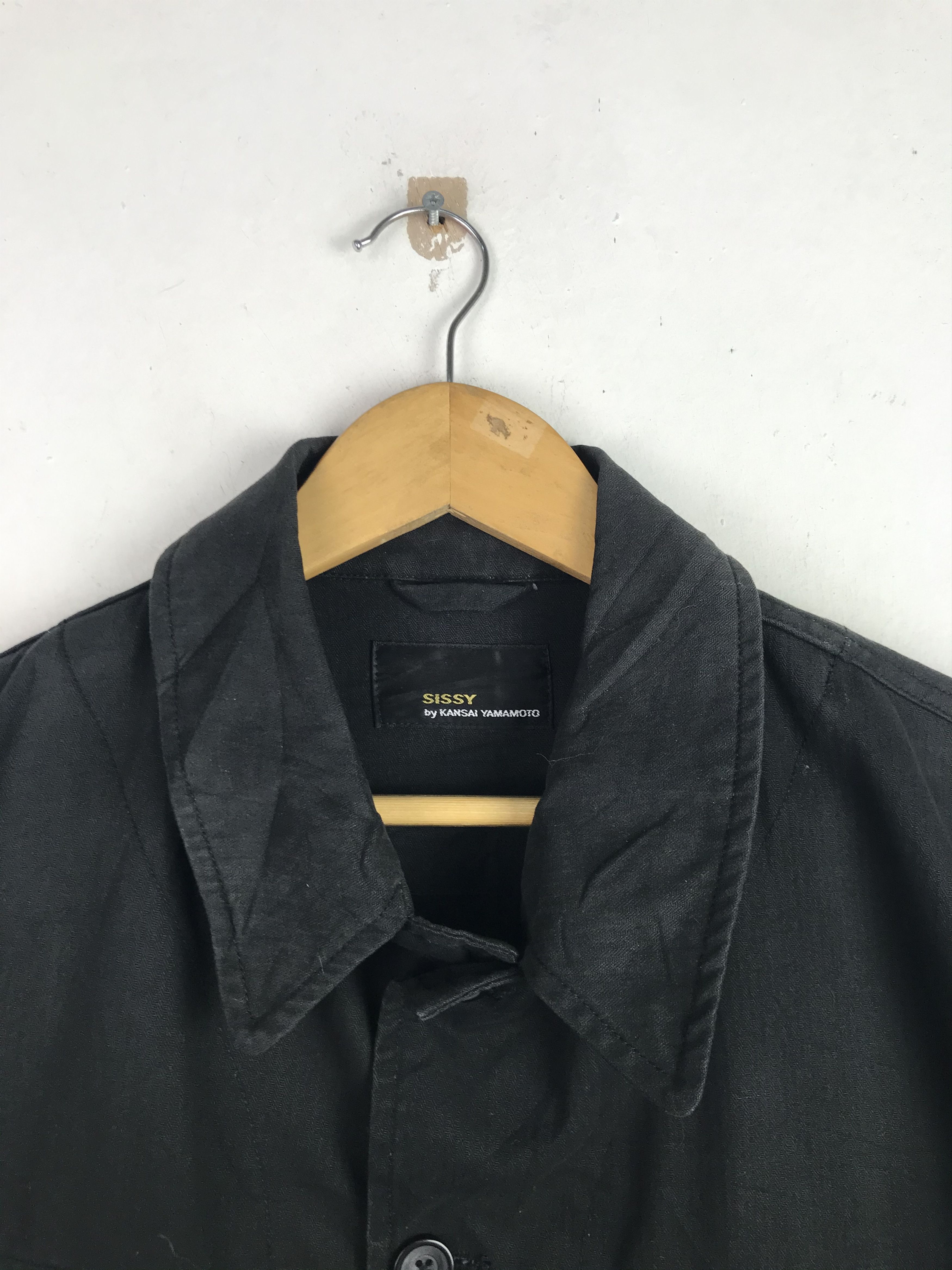 Japanese Brand Vintage Rare Design Kansai Yamamoto Buttons Ups Jacket Size US L / EU 52-54 / 3 - 3 Thumbnail