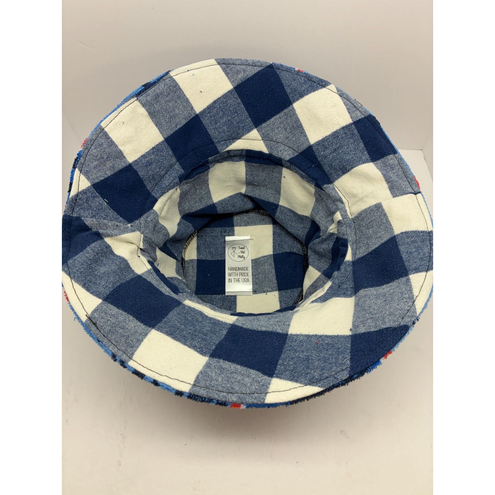 Other Upcycled Bucket Hat, Nautical Summer Hat, Soft, Packable, Size ONE SIZE - 13 Thumbnail