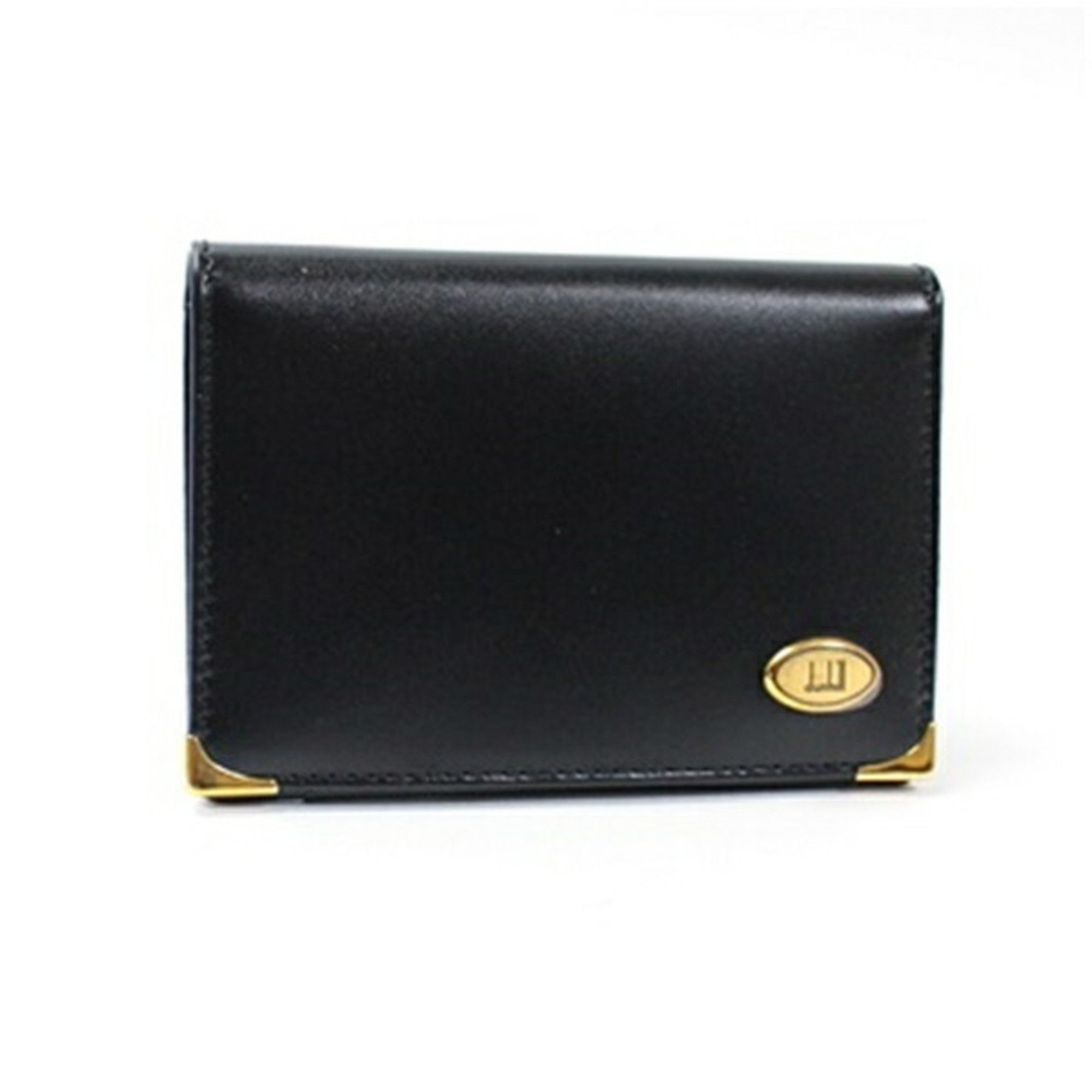 Alfred Dunhill Dunhill Men's Black Leather Bifold Business Card Case, Unused Size ONE SIZE - 1 Thumbnail