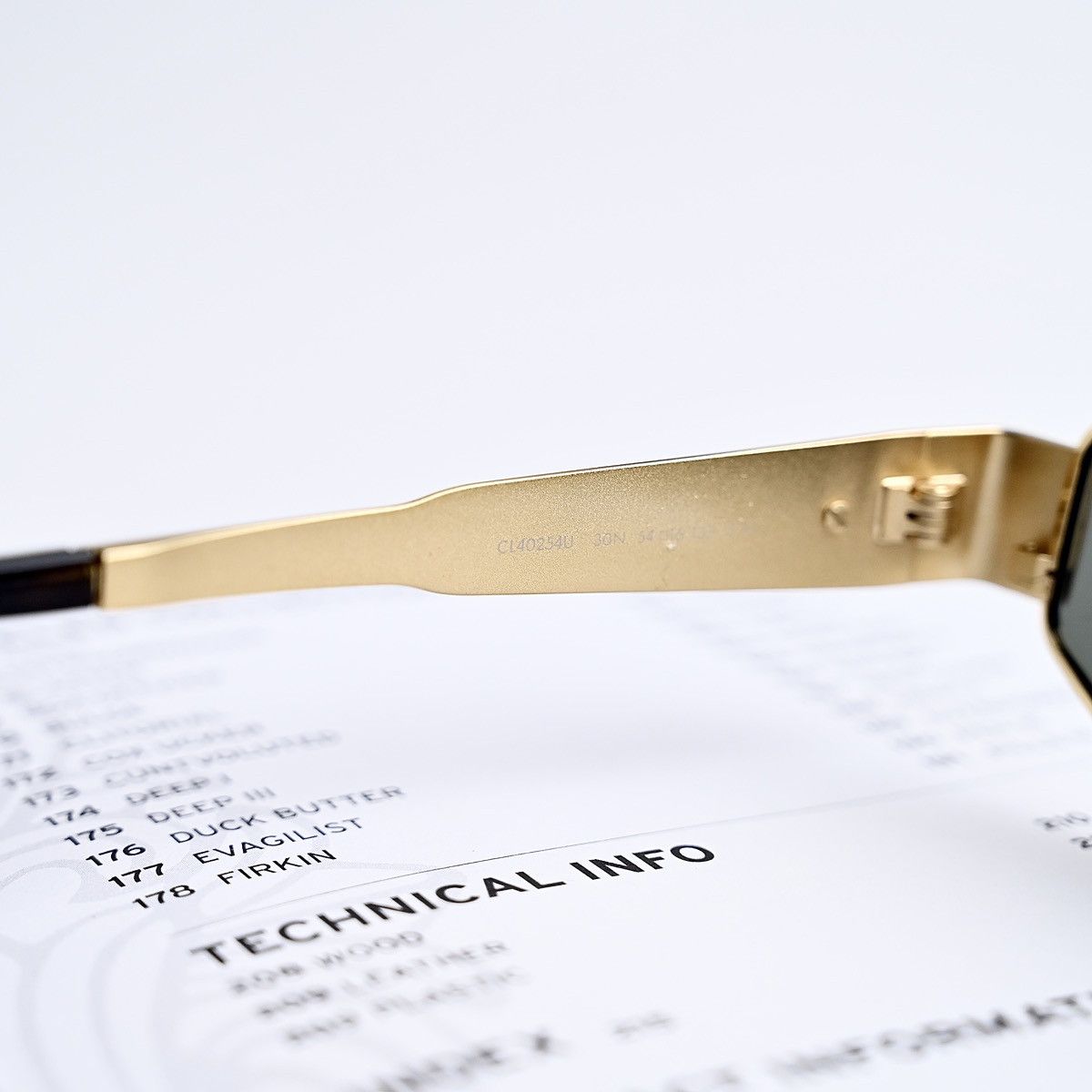 Celine CELINE CL40254U SUNGLASSES Size ONE SIZE - 8 Thumbnail