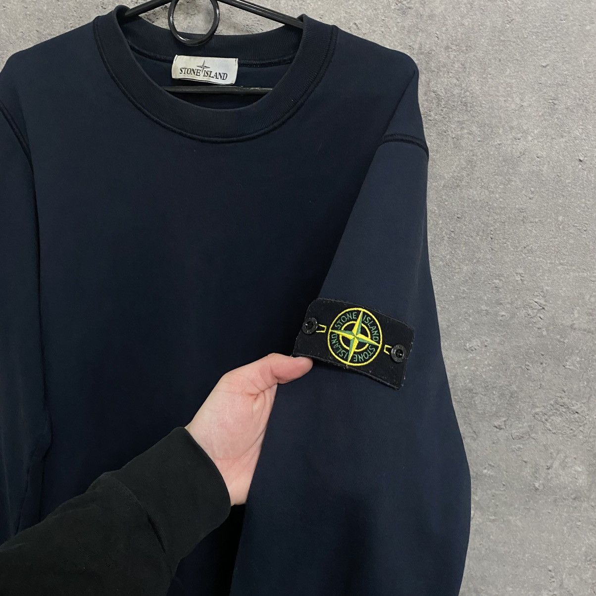 Stone Island Vintage Stone Island Sweatshirt Crewneck Patch Size L Y2K Size US L / EU 52-54 / 3 - 5 Thumbnail