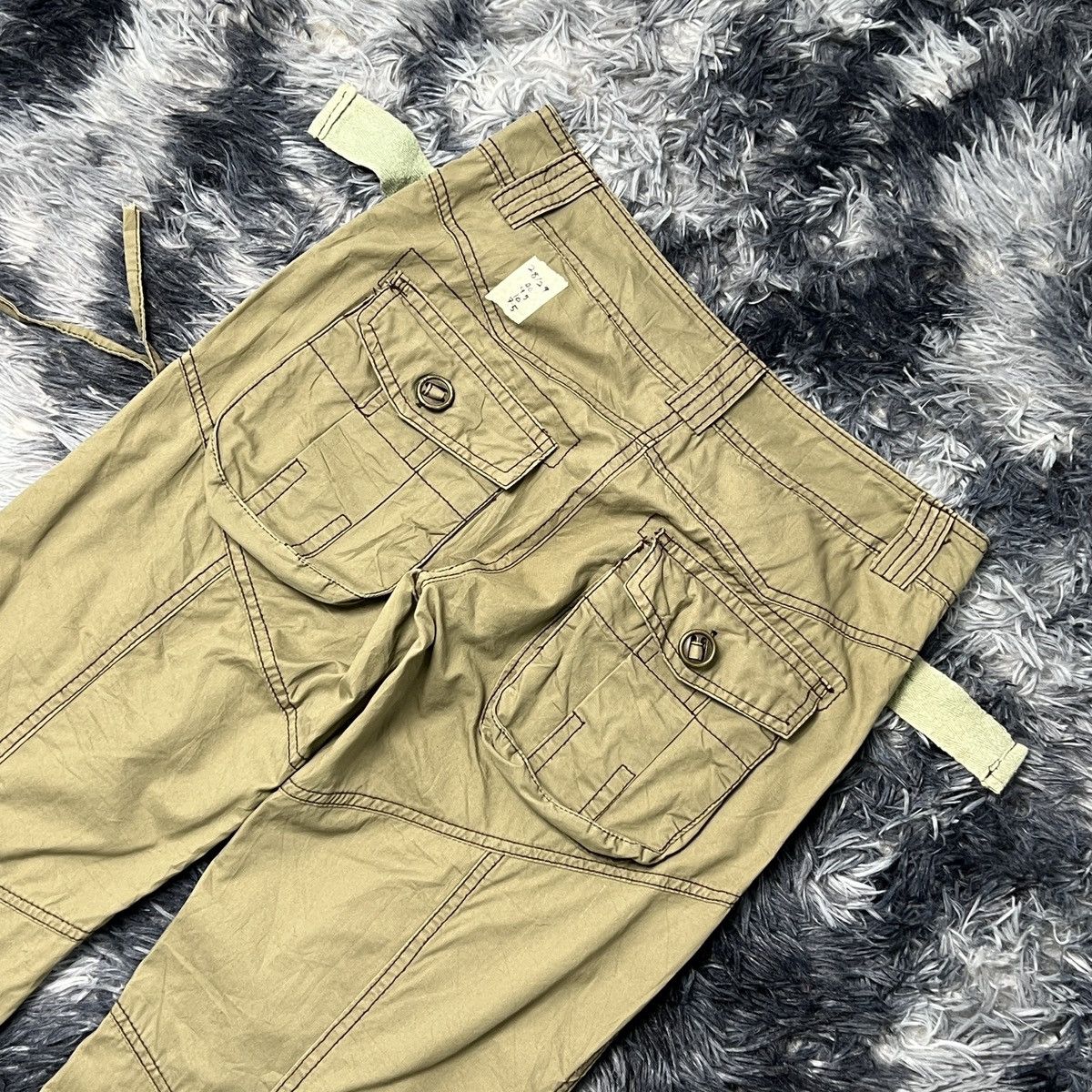 The Unbranded Brand Unbranded MultiPocket Cargo Pants Size US 28 / EU 44 - 5 Thumbnail