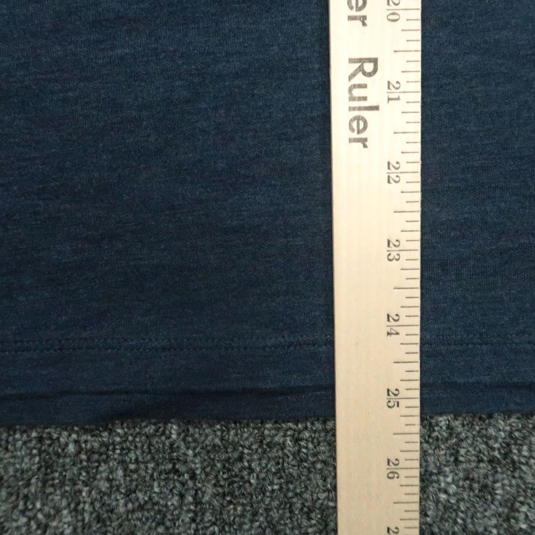 Mizzen+Main Mizzen+Main Sweater Men Medium Blue Quarter Zip Long Sleeve Pullover Jumper Size US M / EU 48-50 / 2 - 7 Thumbnail