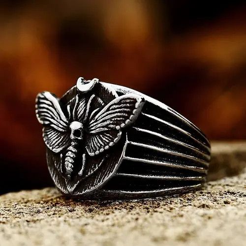 Other Size us10 Dark Side Butterfly Ring Size ONE SIZE - 2 Thumbnail