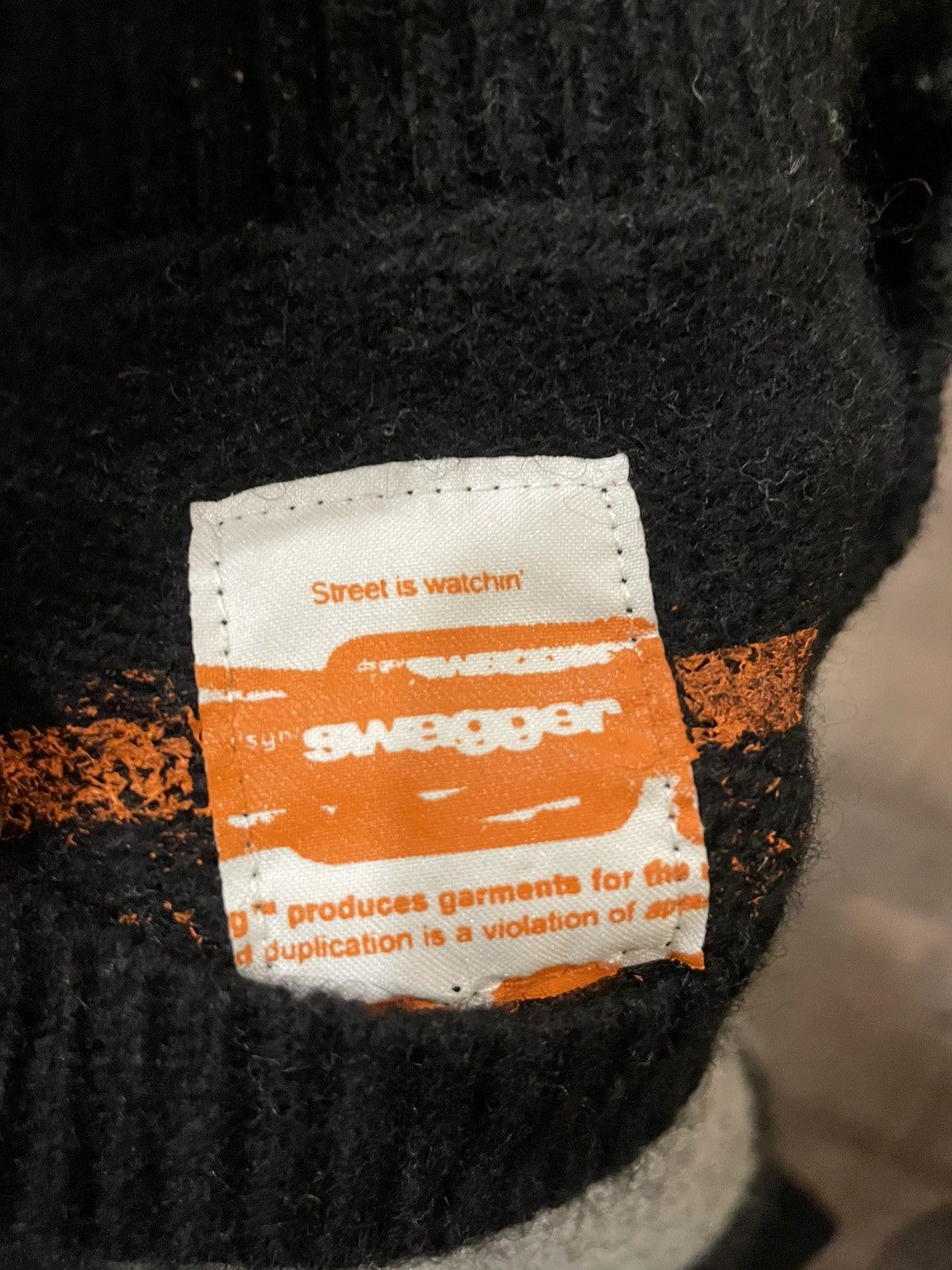 Swagger Swagger Knitwear Streetwear Design Fabric in Japan Size US L / EU 52-54 / 3 - 4 Thumbnail