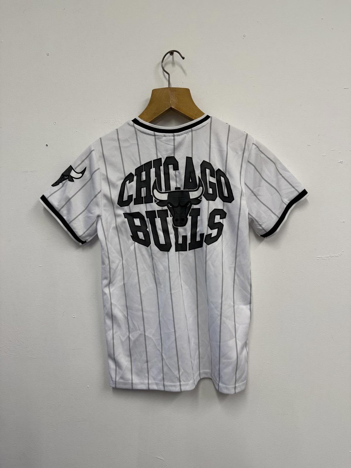 NBA Chicago Bulls Men's NBA Basketball Jersey White Pinstripe Size US M / EU 48-50 / 2 - 4 Thumbnail
