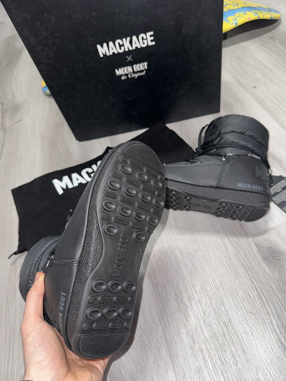 Mackage × Moon Boot Mackage Black Moon Boot 4.5 Size US 4.5 / IT 34.5 - 3 Thumbnail