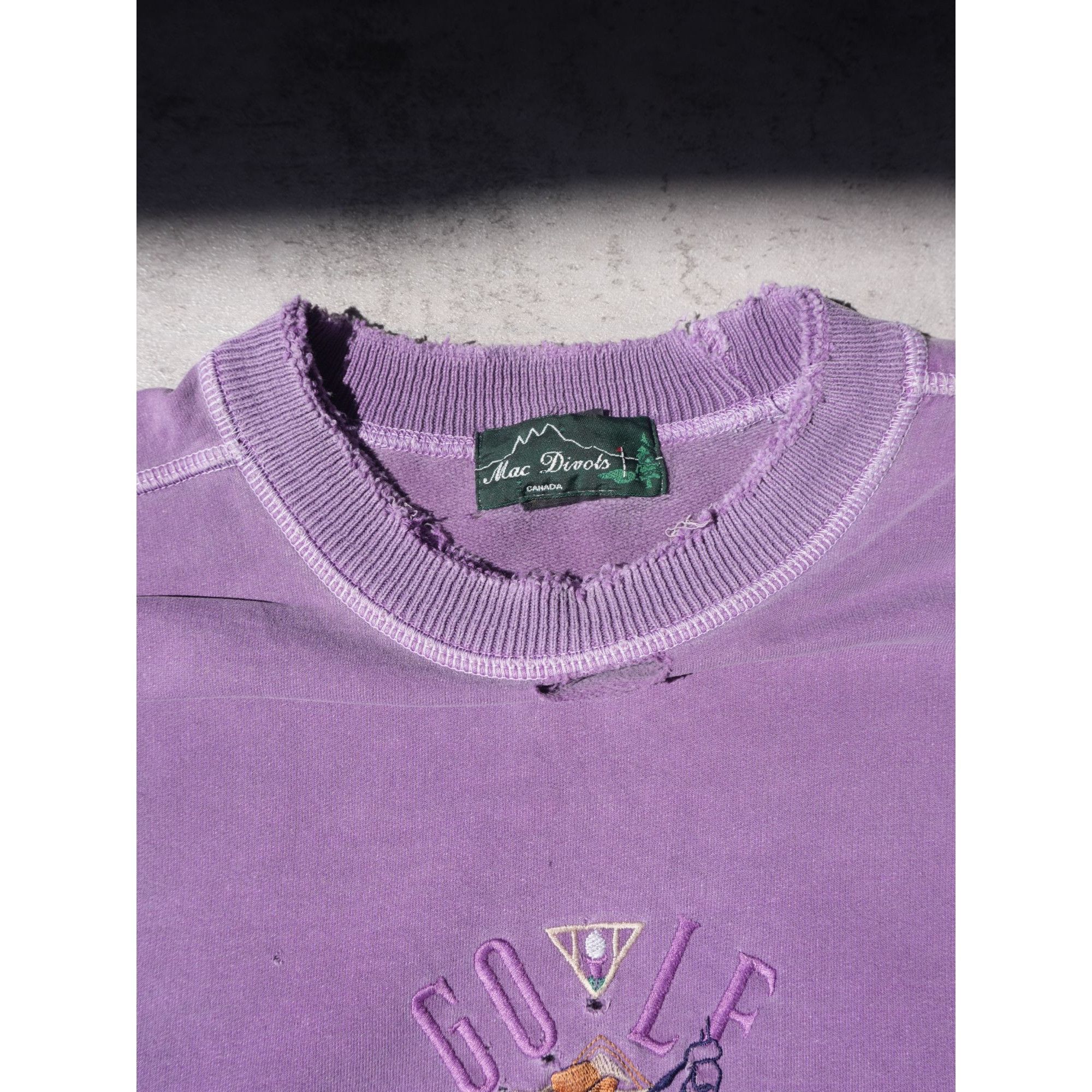 Other Vintage 90s Phantom Lake Golf Crewneck Size US L / EU 52-54 / 3 - 3 Thumbnail