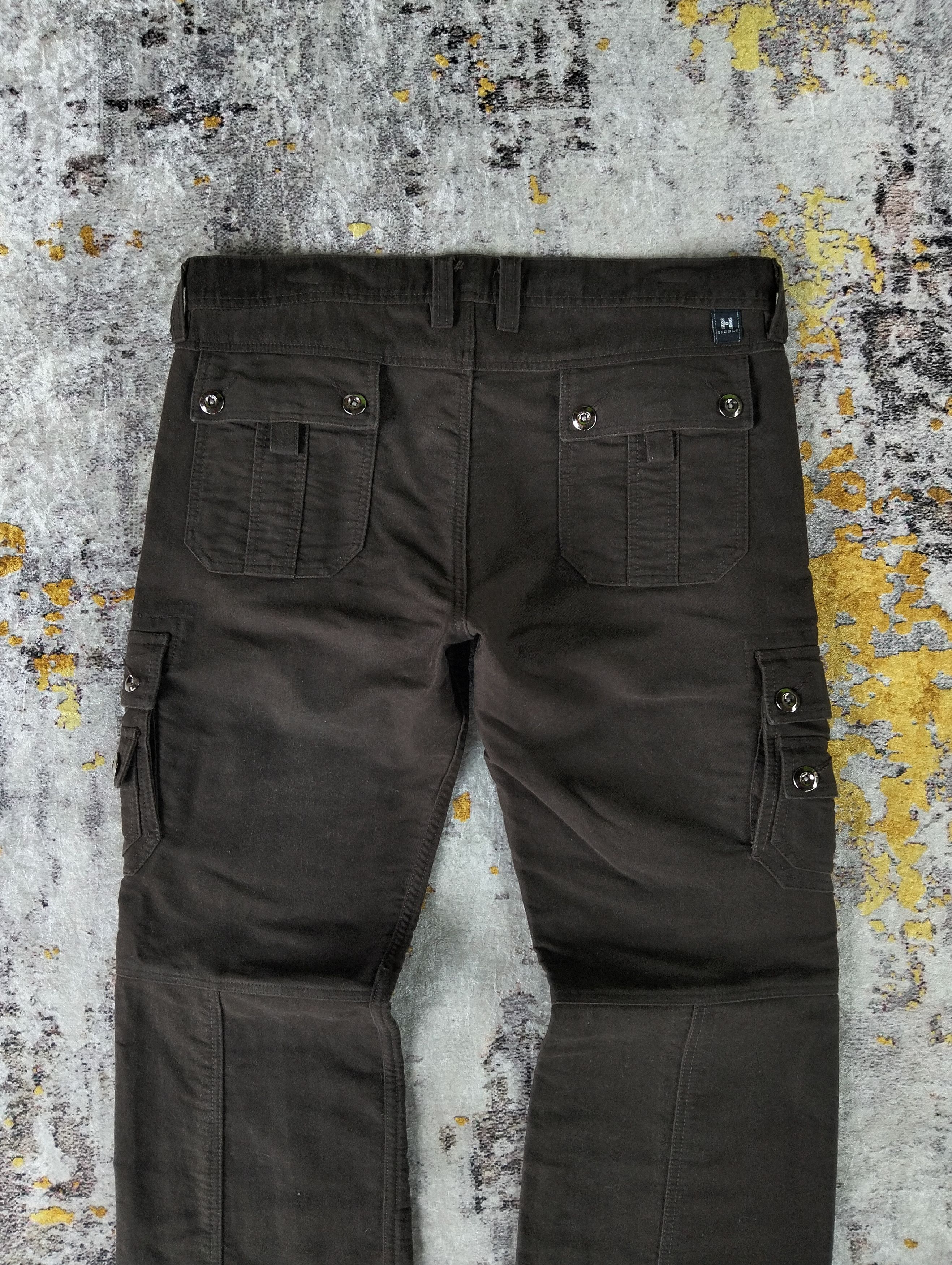 Nicole Club Hideaways Nicole Multi Pocket Low Bootcut Cargo Pants Size US 34 / EU 50 - 3 Thumbnail