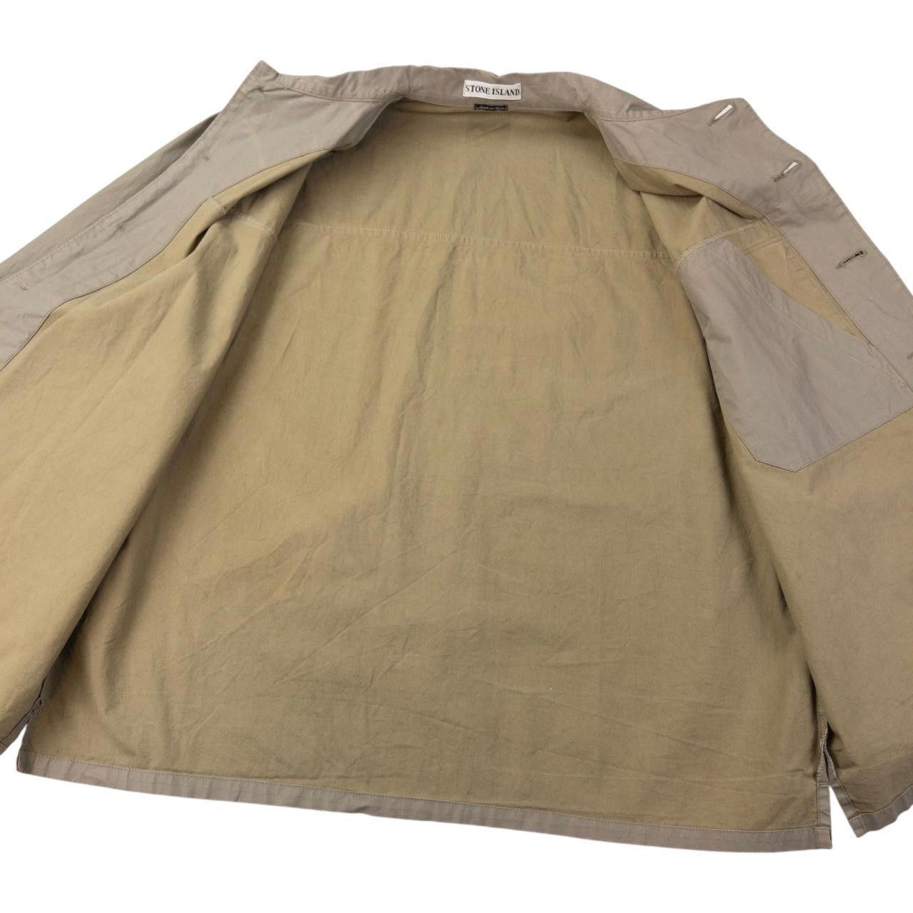 Stone Island Vintage Stone Island Lightweight Button Up Jacket Size XL Size US XL / EU 56 / 4 - 4 Thumbnail