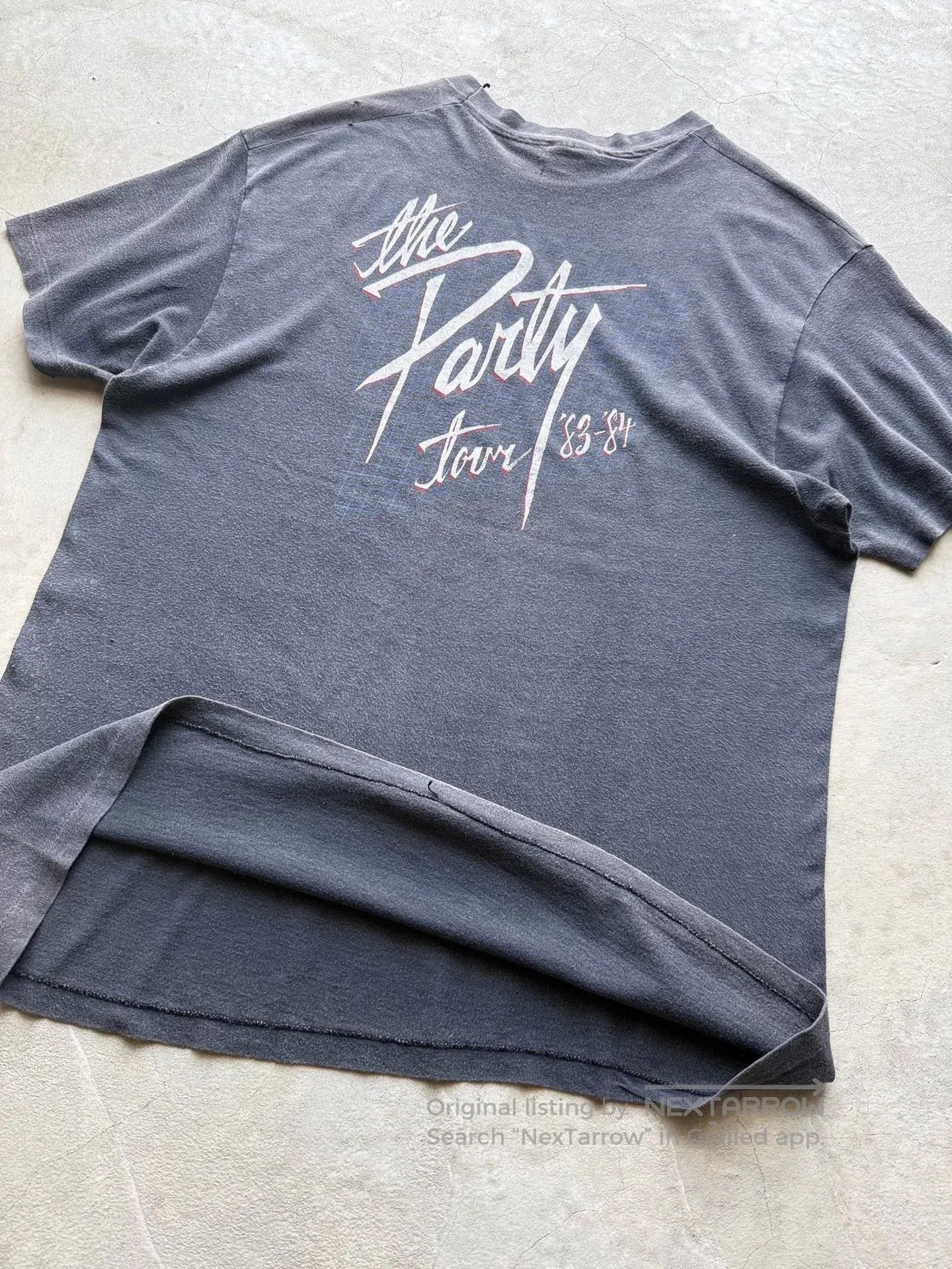 Vintage Vintage 80s Eddie Money Party Tour Tee. Size US XL / EU 56 / 4 - 7 Thumbnail