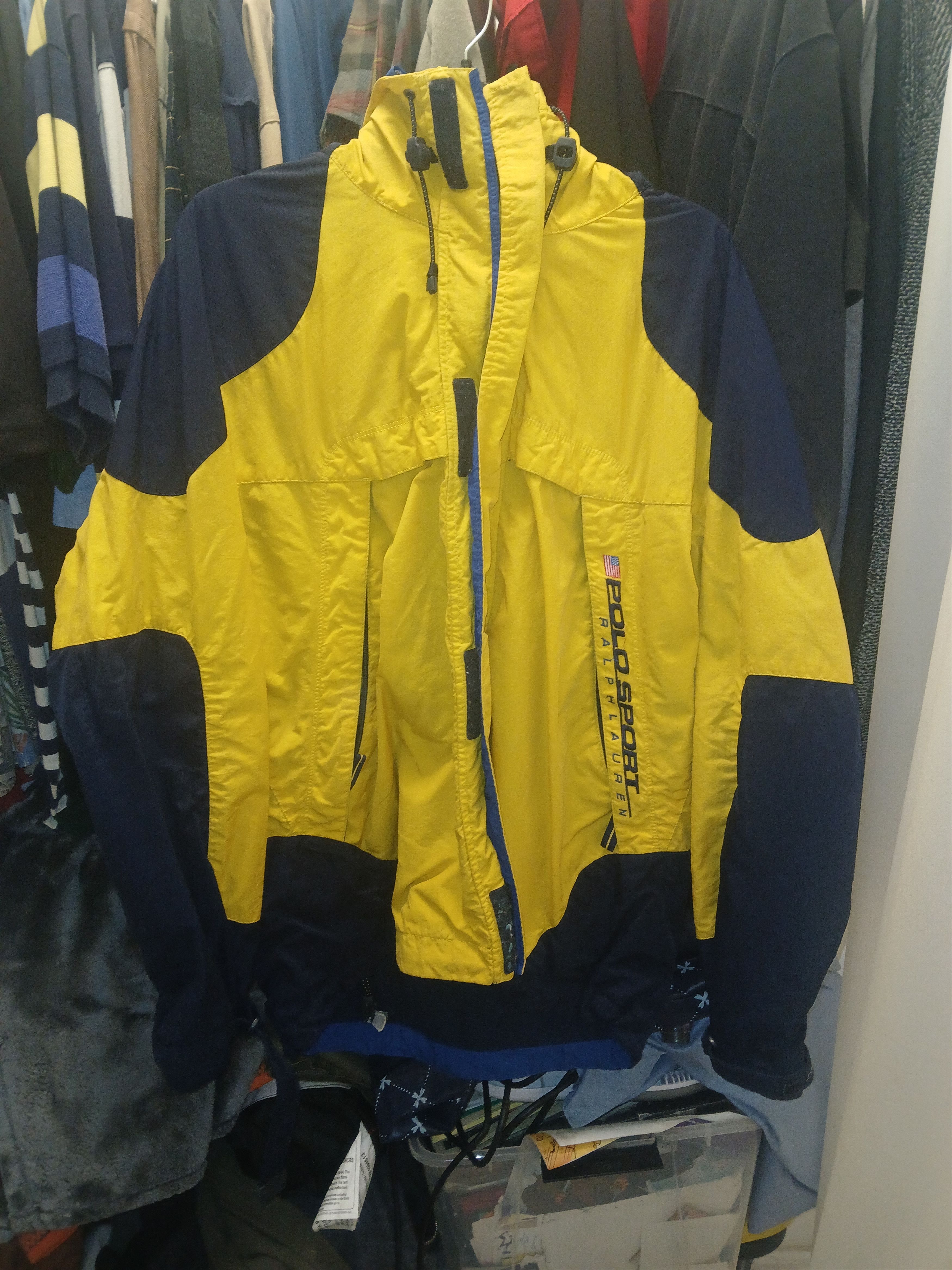 Polo Ralph Lauren Vintage Ralph Lauren Polo Sport Hooded Jacket Size US L / EU 52-54 / 3 - 1 Thumbnail