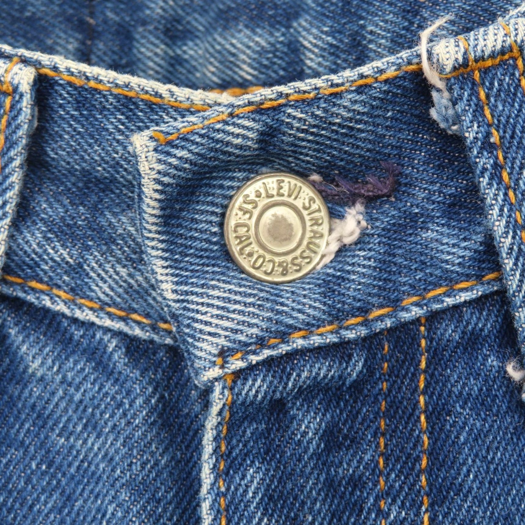 Levi's VINTAGE Levi's 505 Jeans Women Juniors 7 Blue Denim USA All Cotton Regular Straight 1980s Size 28" / US 6 / IT 42 - 3 Thumbnail