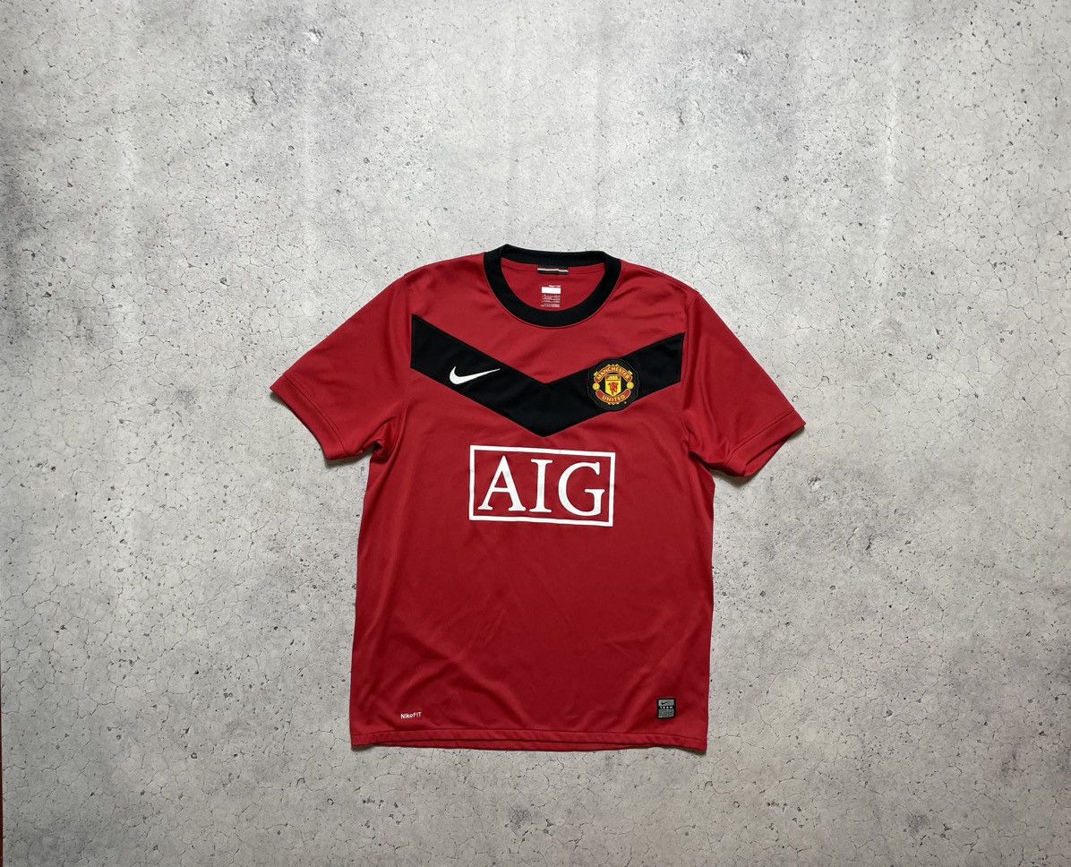 Nike Vintage Nike FC Manchester United Soccer Jersey 2009 Y2K Size US M / EU 48-50 / 2 - 1 Thumbnail