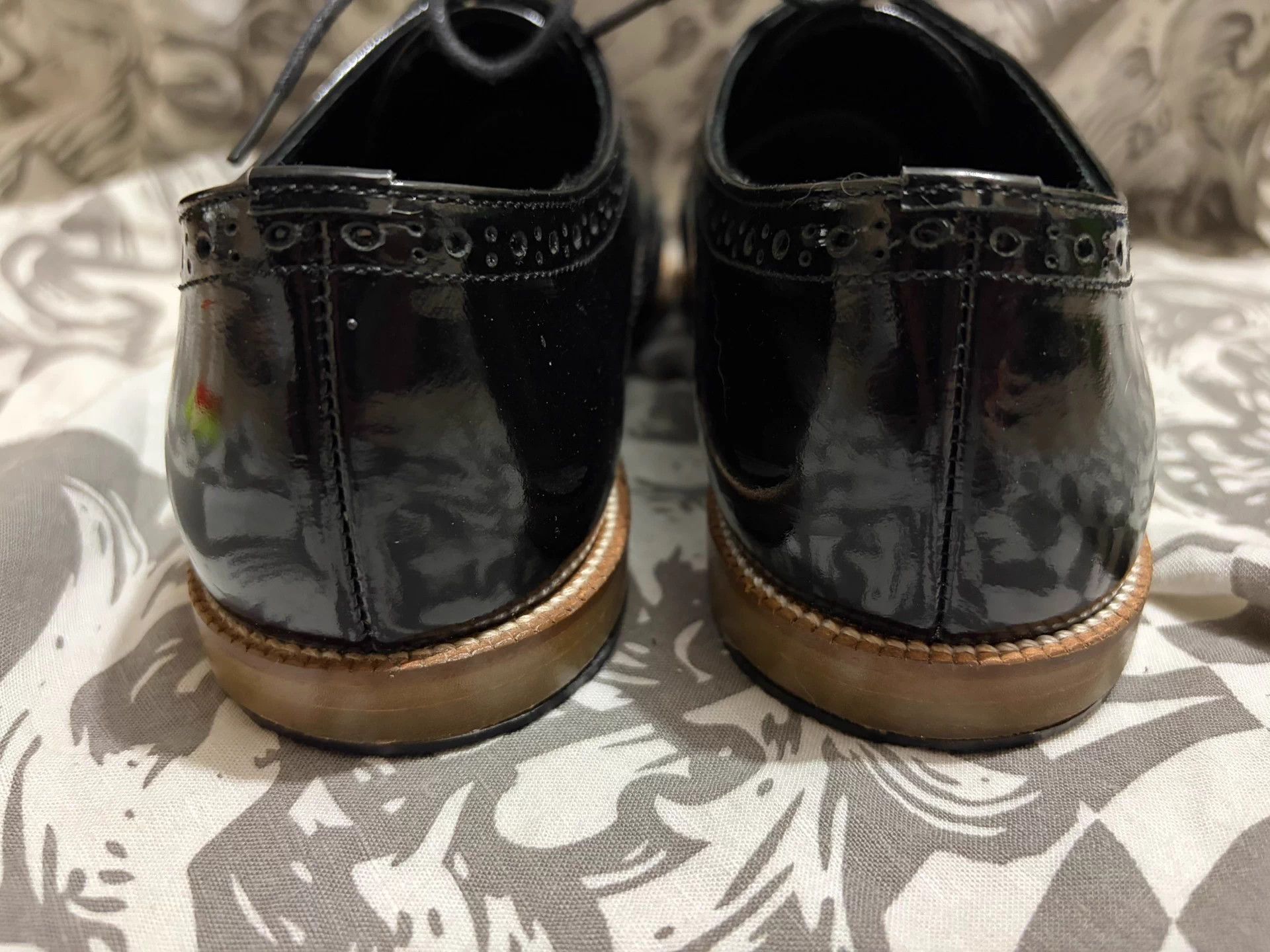 Comme des Garcons Comme des Garçons Vintage Patent Leather Oxford Shoes 37/38 Size US 7 / IT 37 - 3 Thumbnail