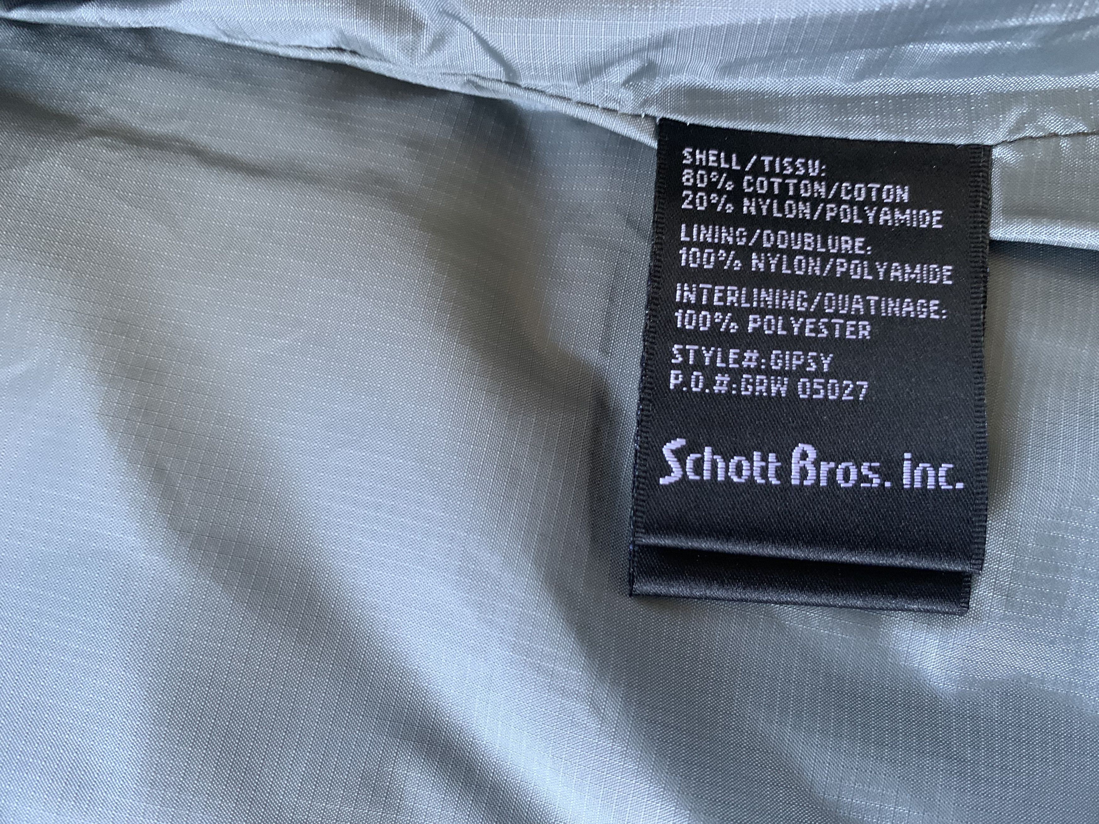 Schott Schott NYC Vintage Black Womens Quilted Vest Size XXS / US 00 / IT 34 - 9 Thumbnail