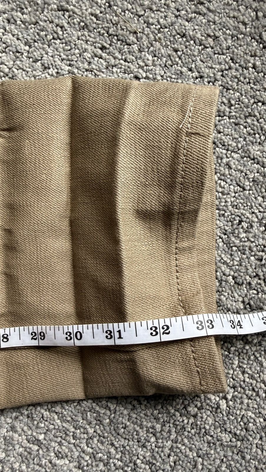 Naked & Famous Camel Slub Selvedge Size US 36 / EU 52 - 8 Thumbnail