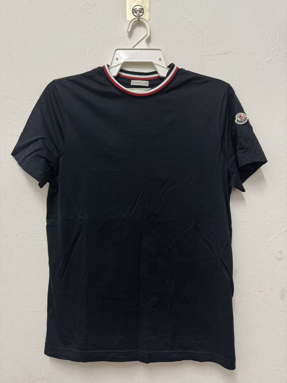 Moncler Moncler Maglia Roundneck T shirt Logo Size US S / EU 44-46 / 1 - 1 Thumbnail