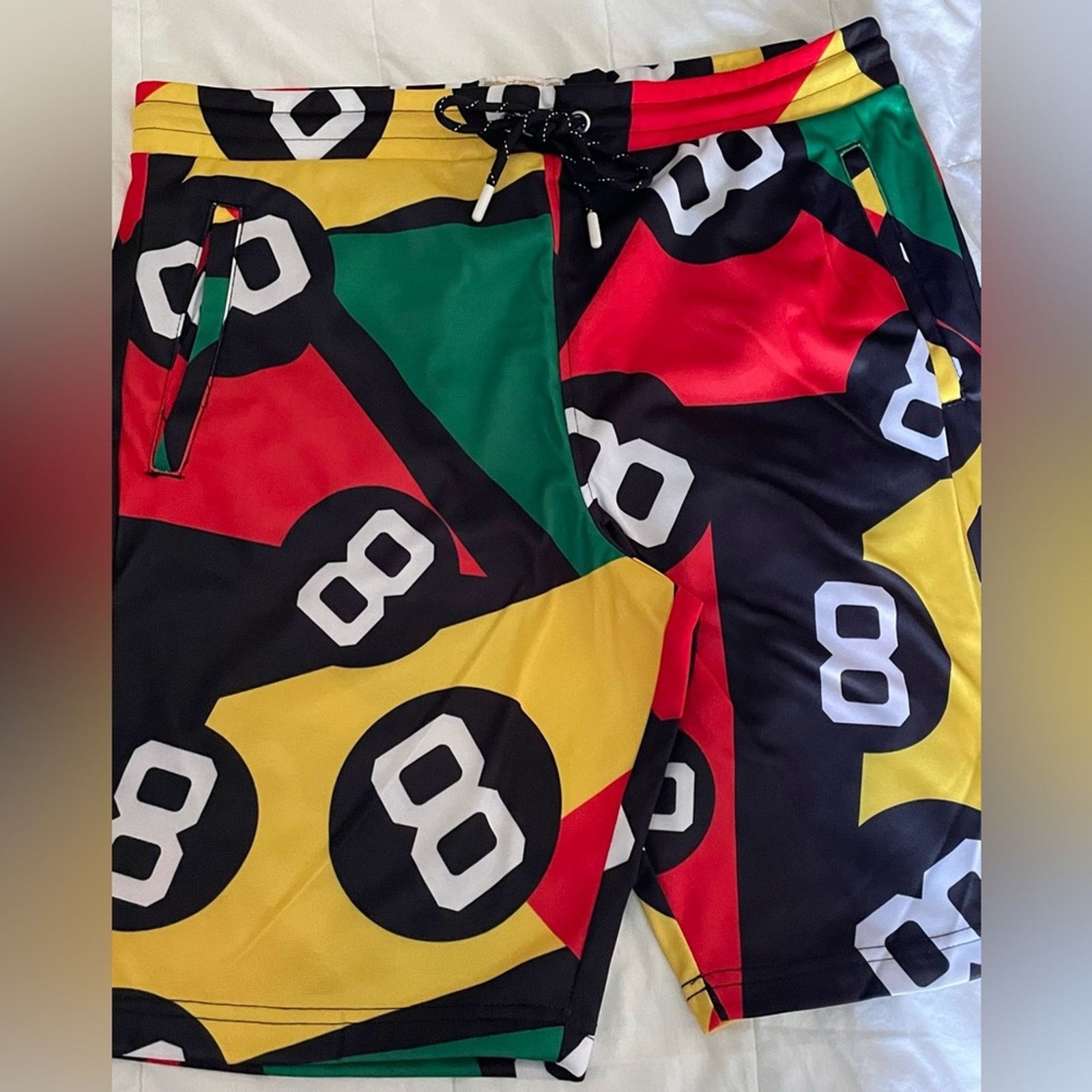 Other LOT OF 3- Drill Clothing Company Board Shorts Trunks Size L Size US 36 / EU 52 - 5 Thumbnail