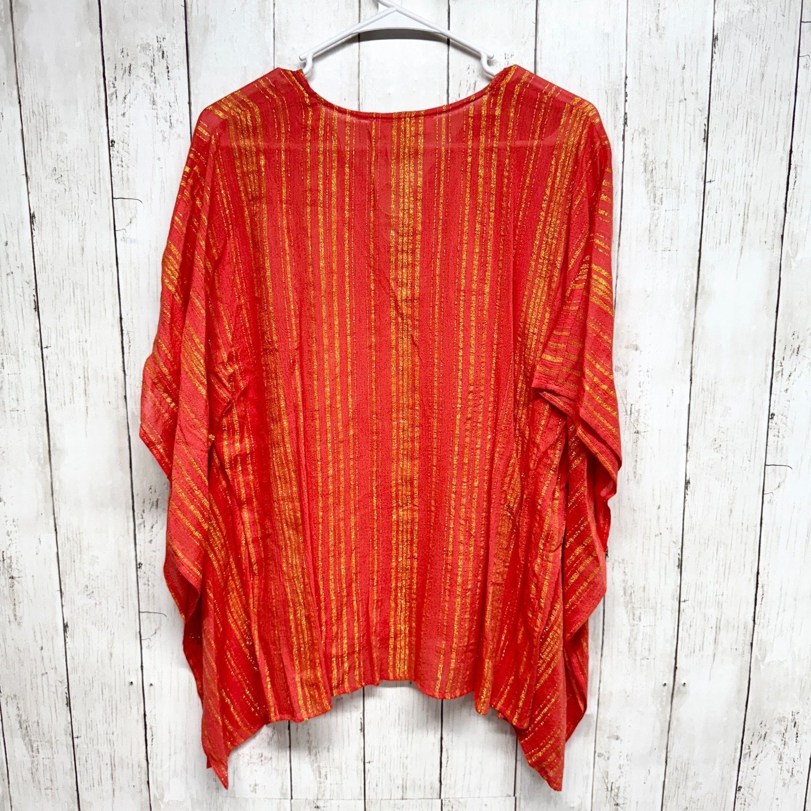 Michael Kors Michael Michael Kors Small Metallic Kimono Swim Coverup NWT Size S / US 4 / IT 40 - 7 Thumbnail