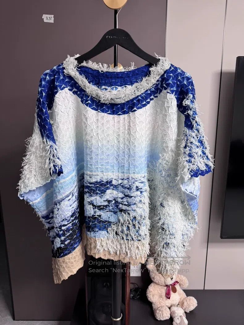 Issey Miyake Issey Miyake Icelandic Dragon Scale Top Size M / US 6-8 / IT 42-44 - 1 Thumbnail