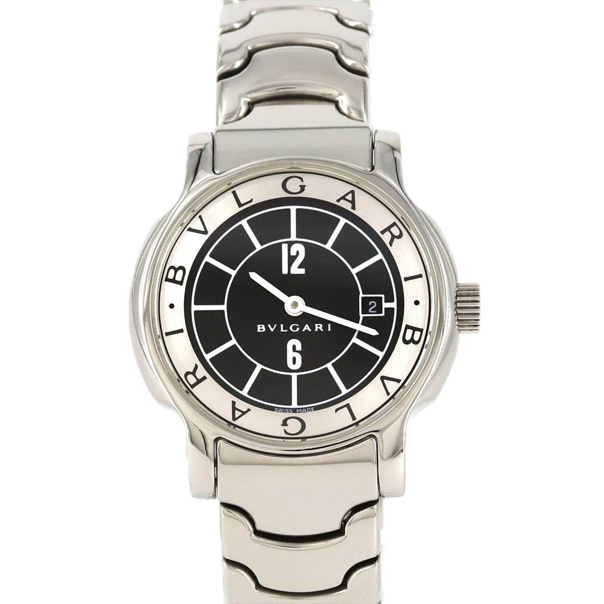 Bvlgari Solotempo ST29S ST29BSSD Stainless Steel Quartz Watch