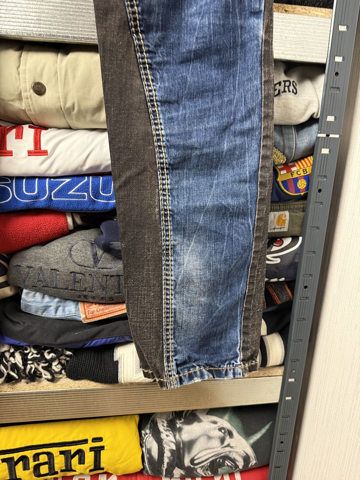 If Six Was Nine Vintage y2k Kapital style patchwork jeans avant garde Y2k Size US 32 / EU 48 - 13 Thumbnail
