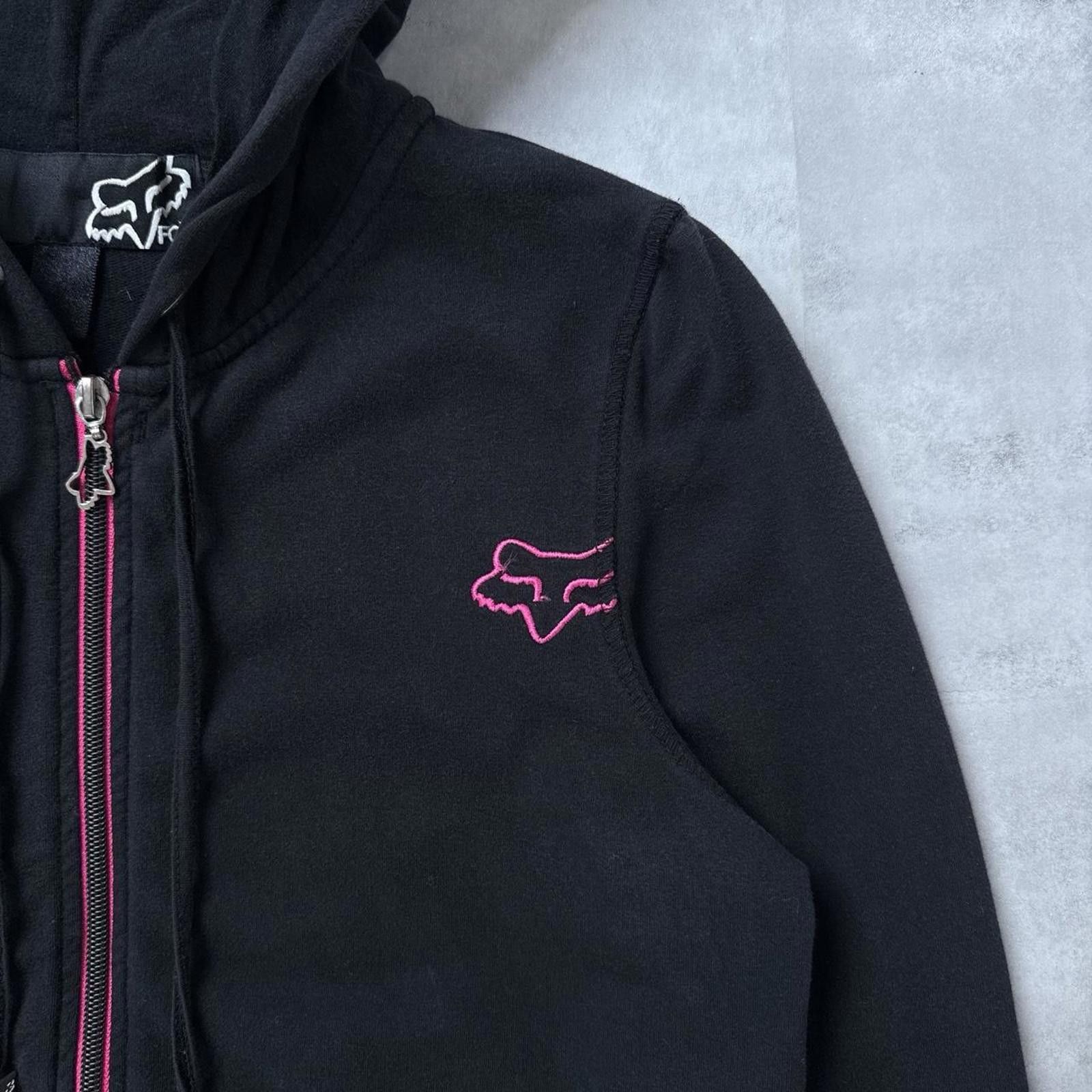 Fox Racing Y2K Fox Racing Zip Up Hoodie Jacket Size US S / EU 44-46 / 1 - 7 Thumbnail