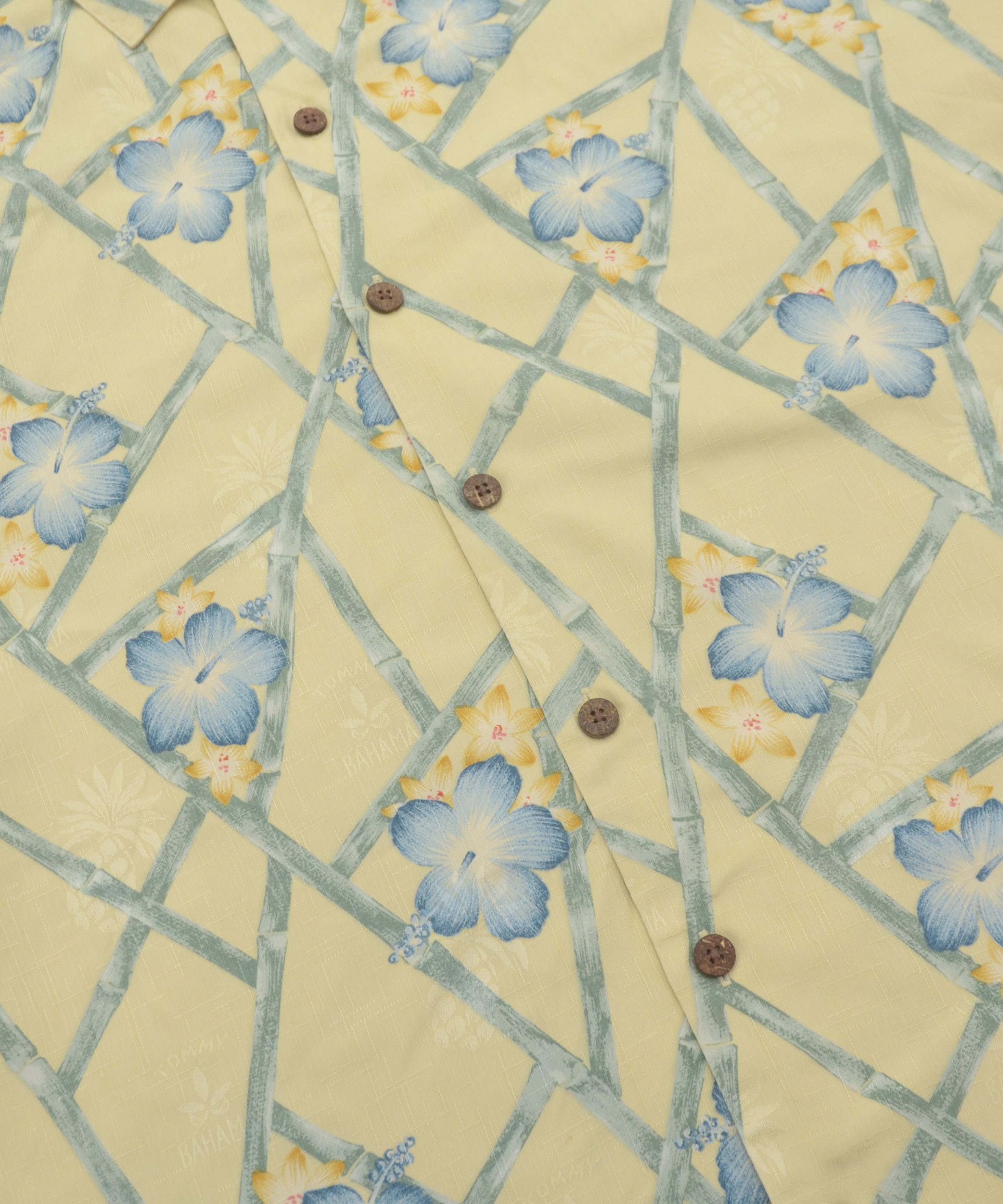 Tommy Bahama × Vintage Vintage 100% Silk Tommy Bahama Floral Hawaiian Aloha Shirt Size US L / EU 52-54 / 3 - 4 Thumbnail