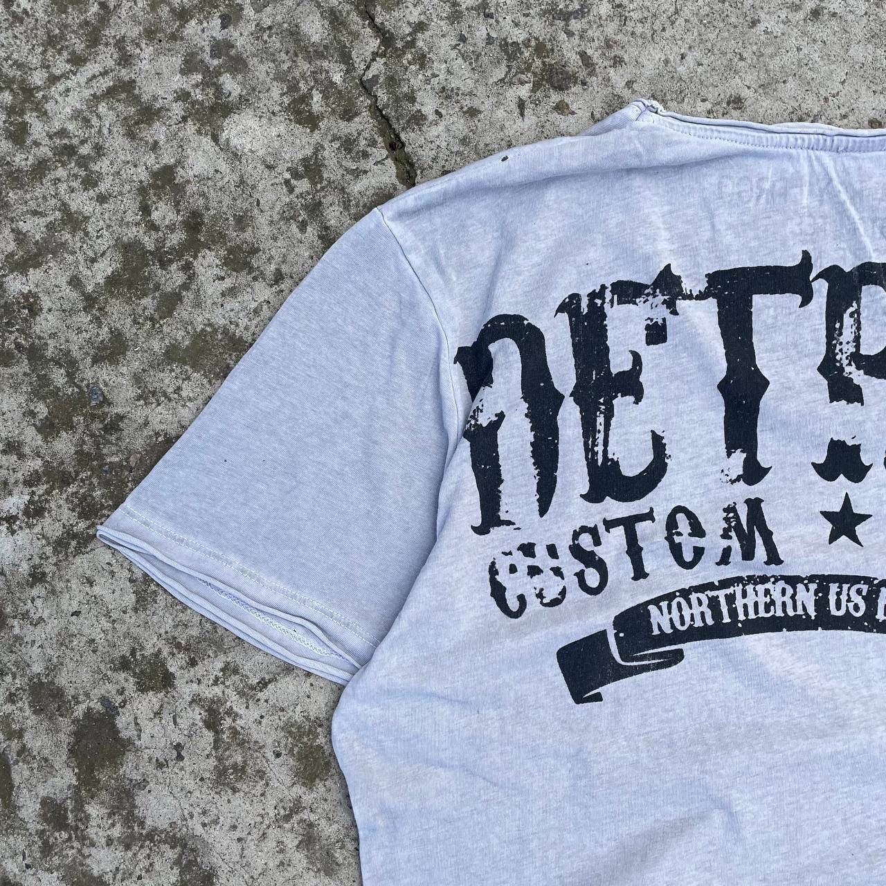 POST ARCHIVE FACTION (PAF) Vintage Detroit T-shirts Grunge Tee Moto Y2K 00s Avantgarde Size US M / EU 48-50 / 2 - 4 Thumbnail