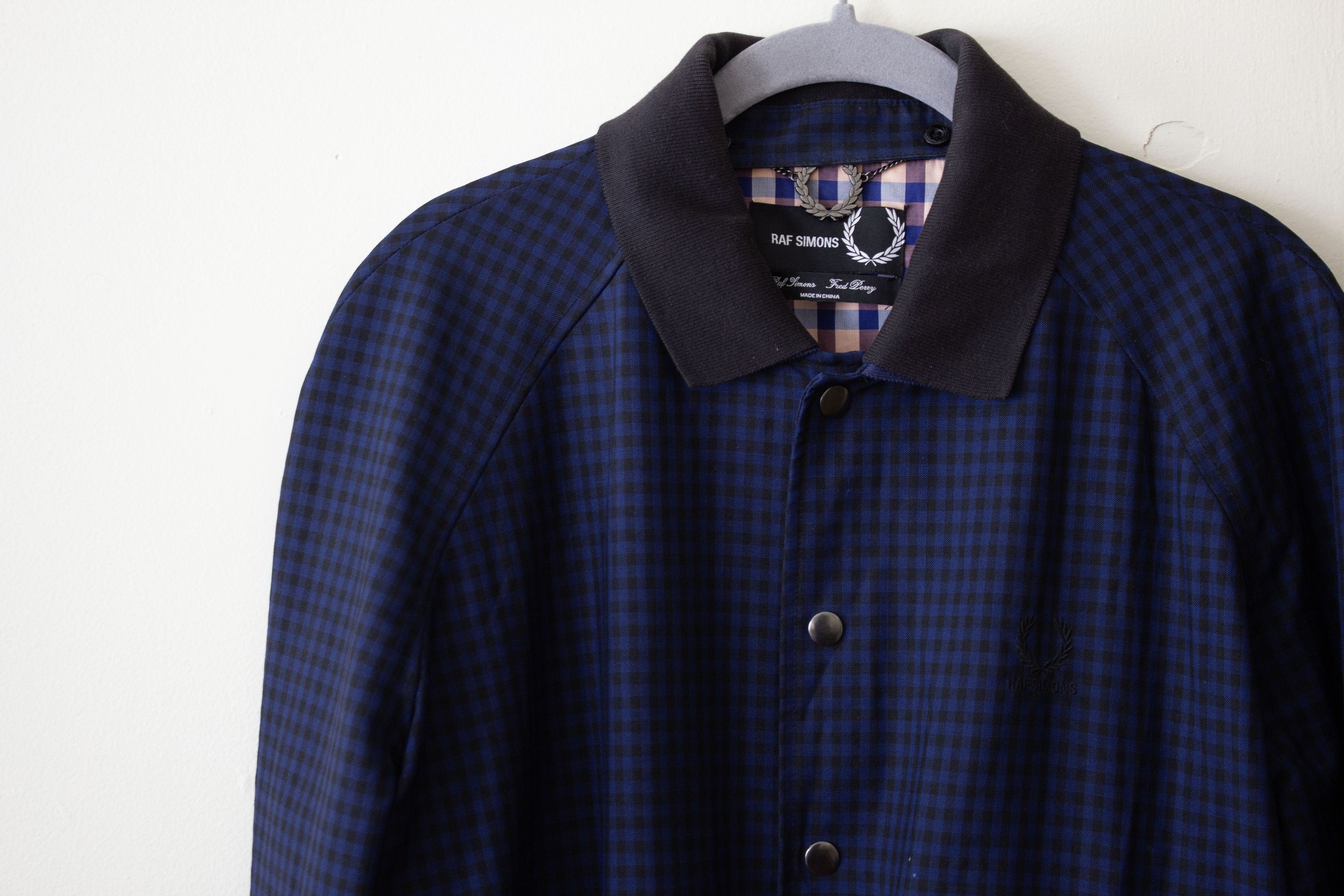 Fred Perry × Raf Simons Fred Perry x Raf Simons Check Bomber Jacket Size US XXS / EU 40 - 12 Thumbnail