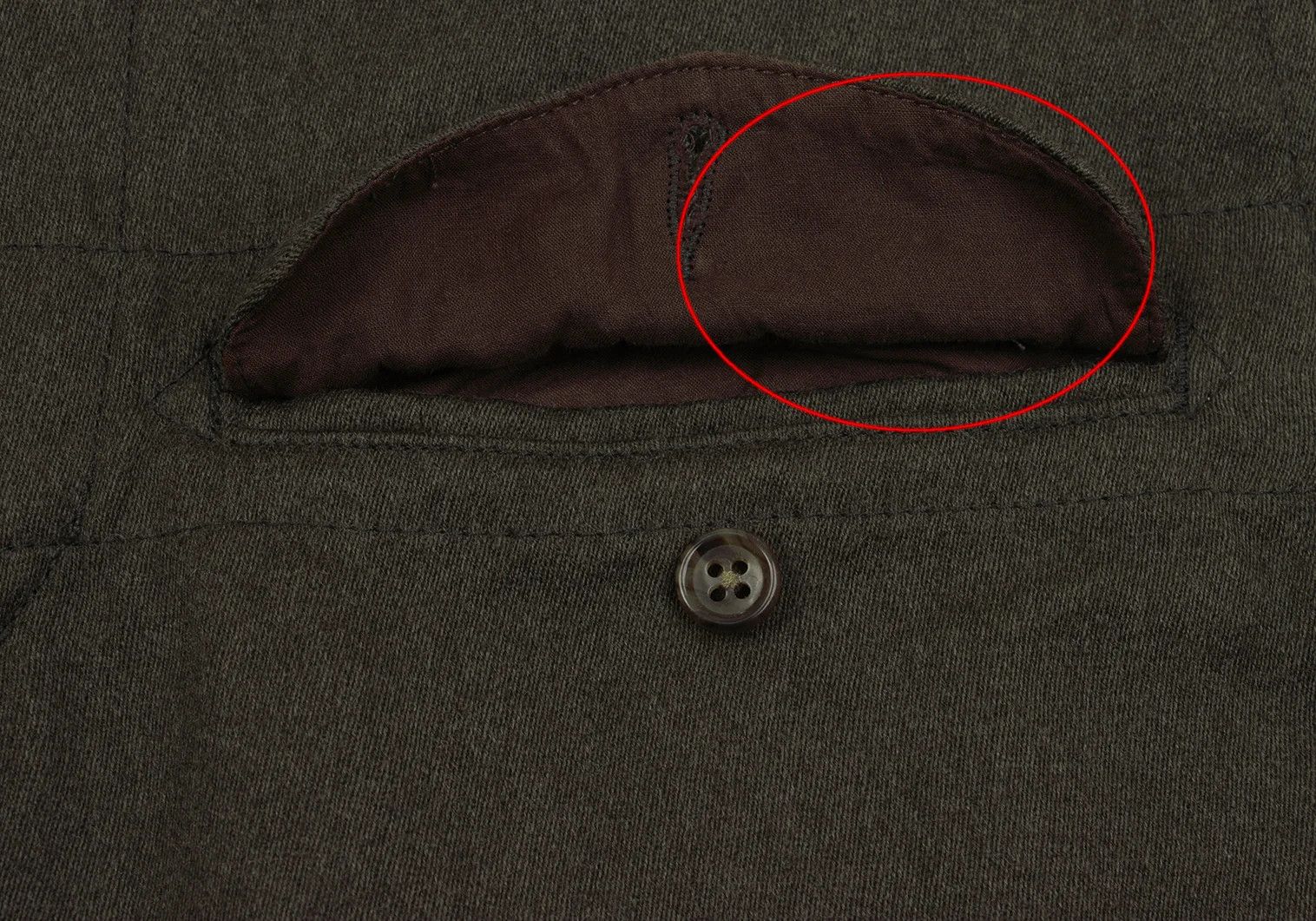 Engineered Garments Pocket Design Wool Half Pants in Khaki Size 32 Size US 32 / EU 48 - 4 Thumbnail