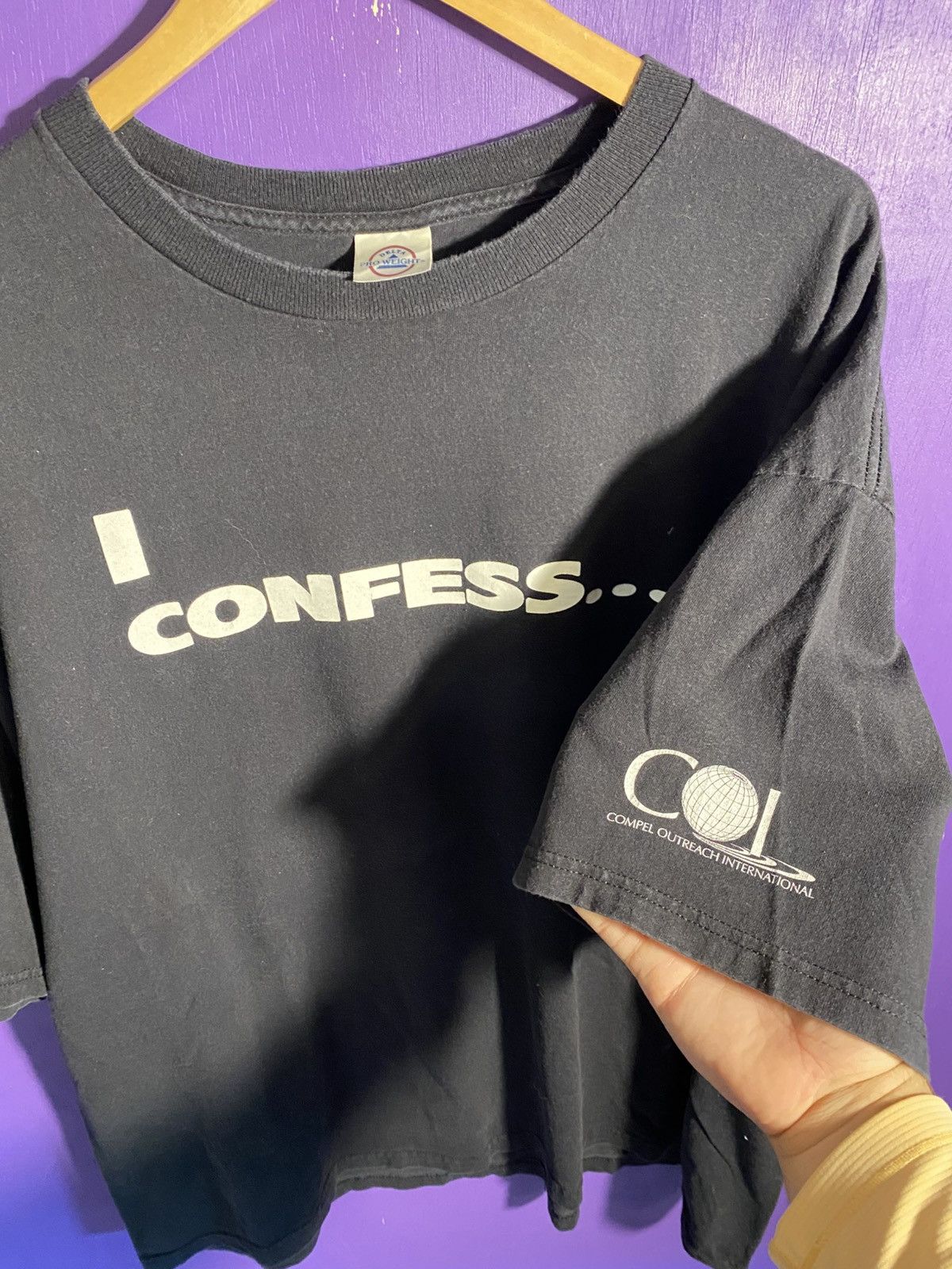 Other Vintage 90s I confess Jesus is my lord text tee Size US XXL / EU 58 / 5 - 3 Thumbnail