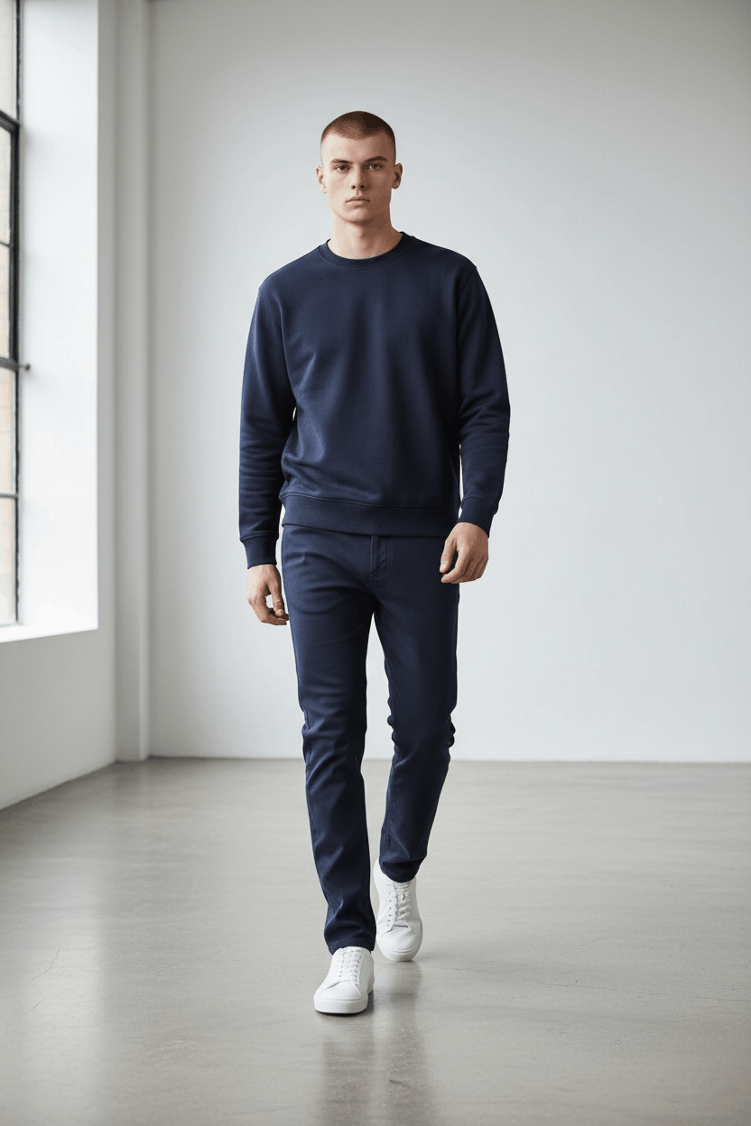 Theory Theory Navy Minimal 5 POCKET Pants - FASHIONELLA Size US 31 - 1 Thumbnail