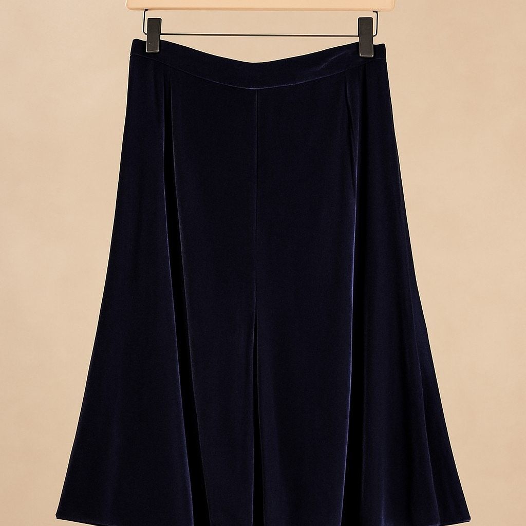 Chicos × Vintage Chicos Travelers Stretchy Midi Skirt Black Womens XL 3 Size 34" / US 12 / IT 48 - 1 Thumbnail