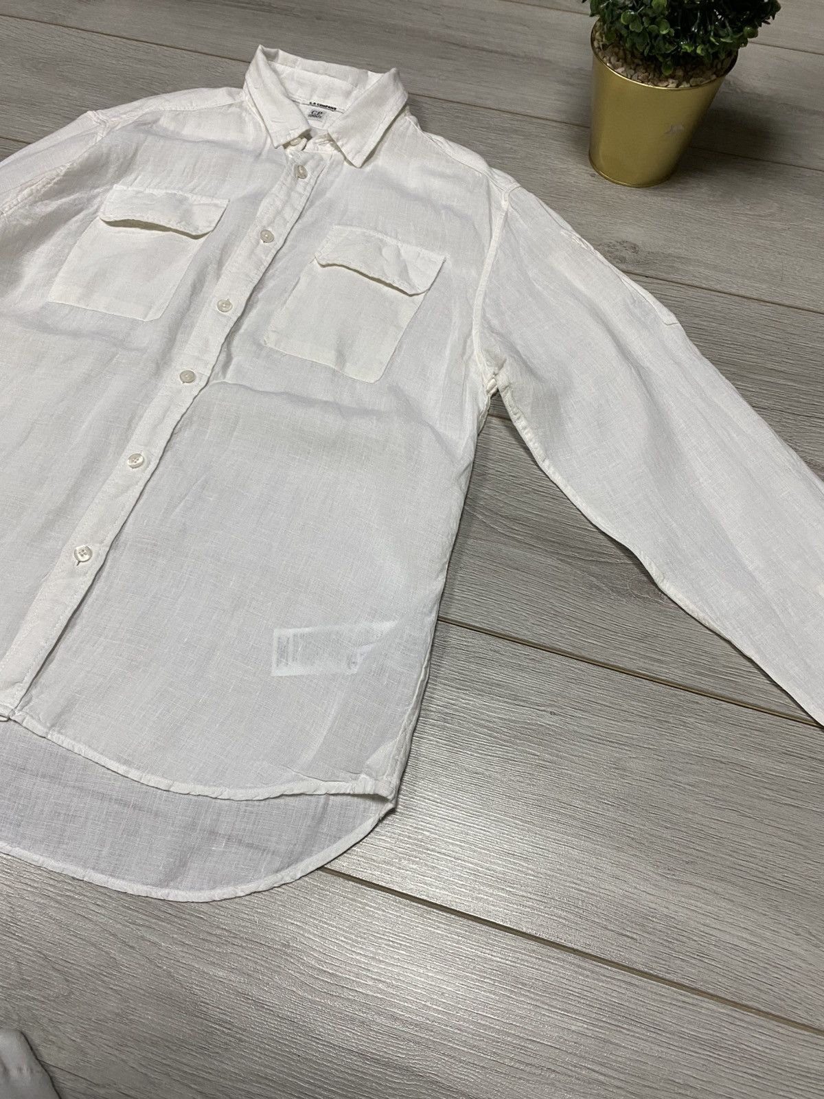 C.P. Company CP company linen buttons Lens pocket shirt Size US M / EU 48-50 / 2 - 7 Thumbnail