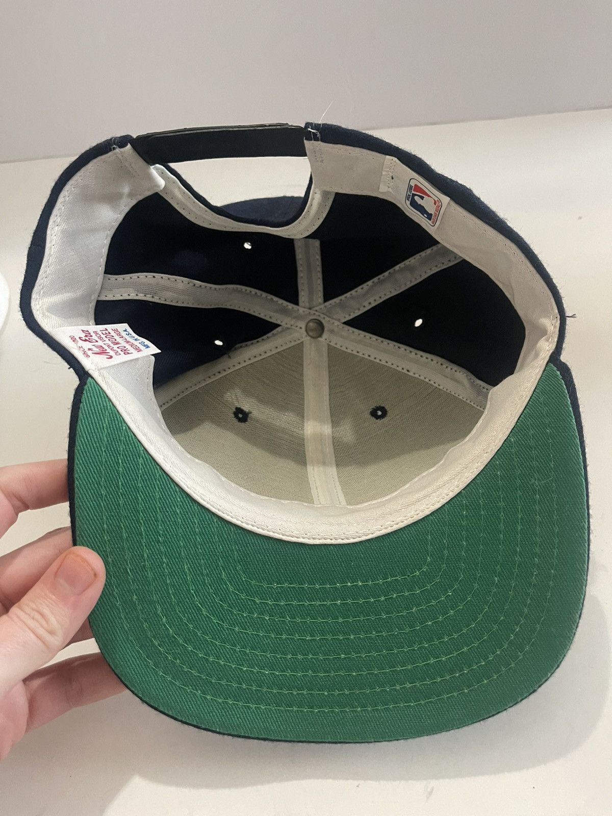 New Era Detroit Tigers Hat Plain Logo New Era Snapback Cap Size ONE SIZE - 5 Thumbnail