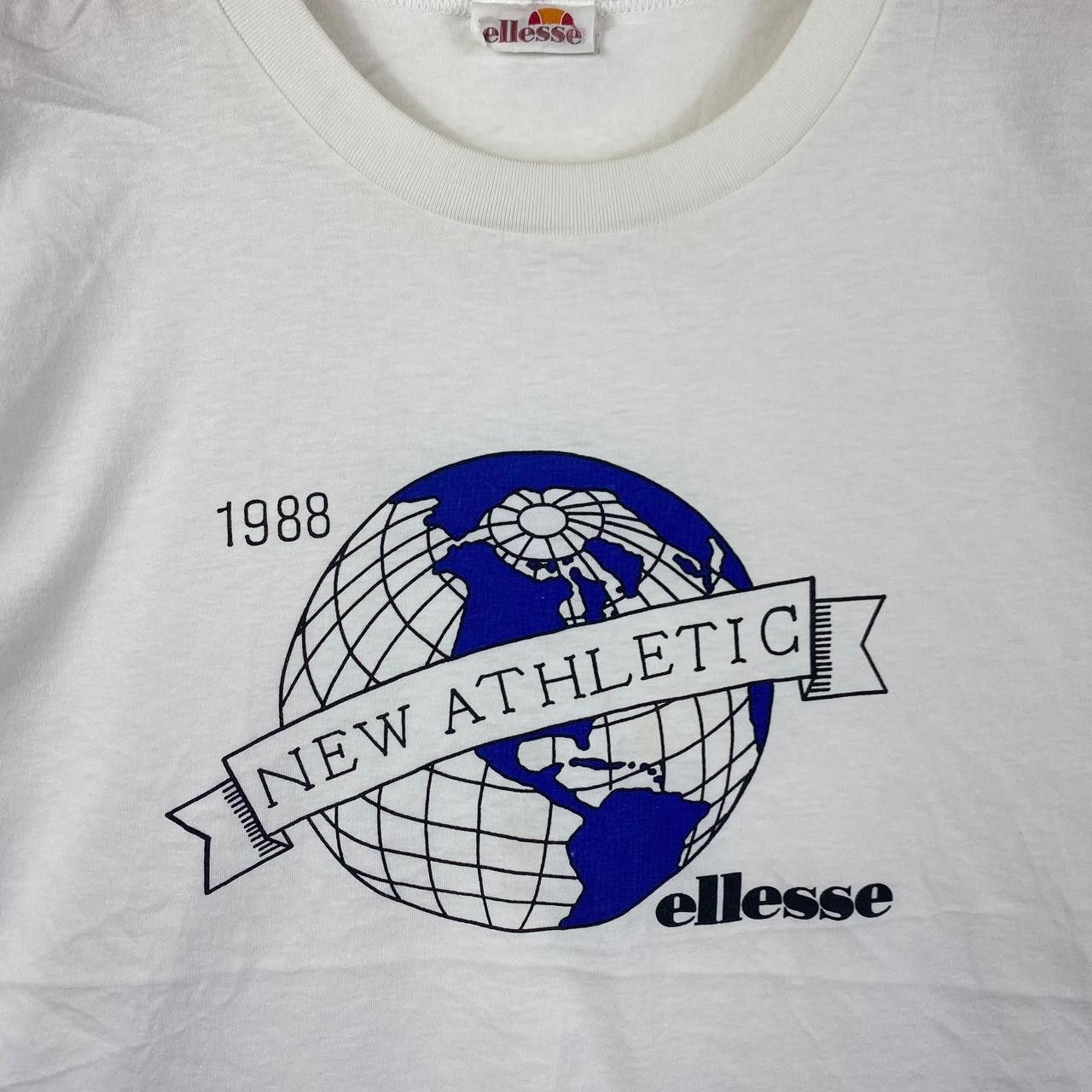 Ellesse Vintage 1988 ELLESSE PERUGIA ITALIA New Athletic Tee Shirt Size S / US 4 / IT 40 - 3 Thumbnail