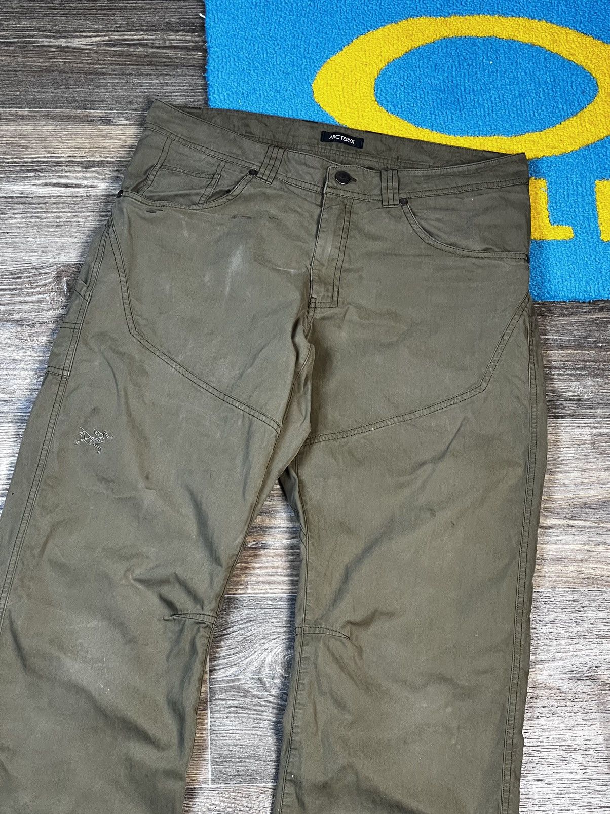 Arc'teryx Arcteryx Double Knee Olive Cargo Pant Size US 34 / EU 50 - 2 Thumbnail