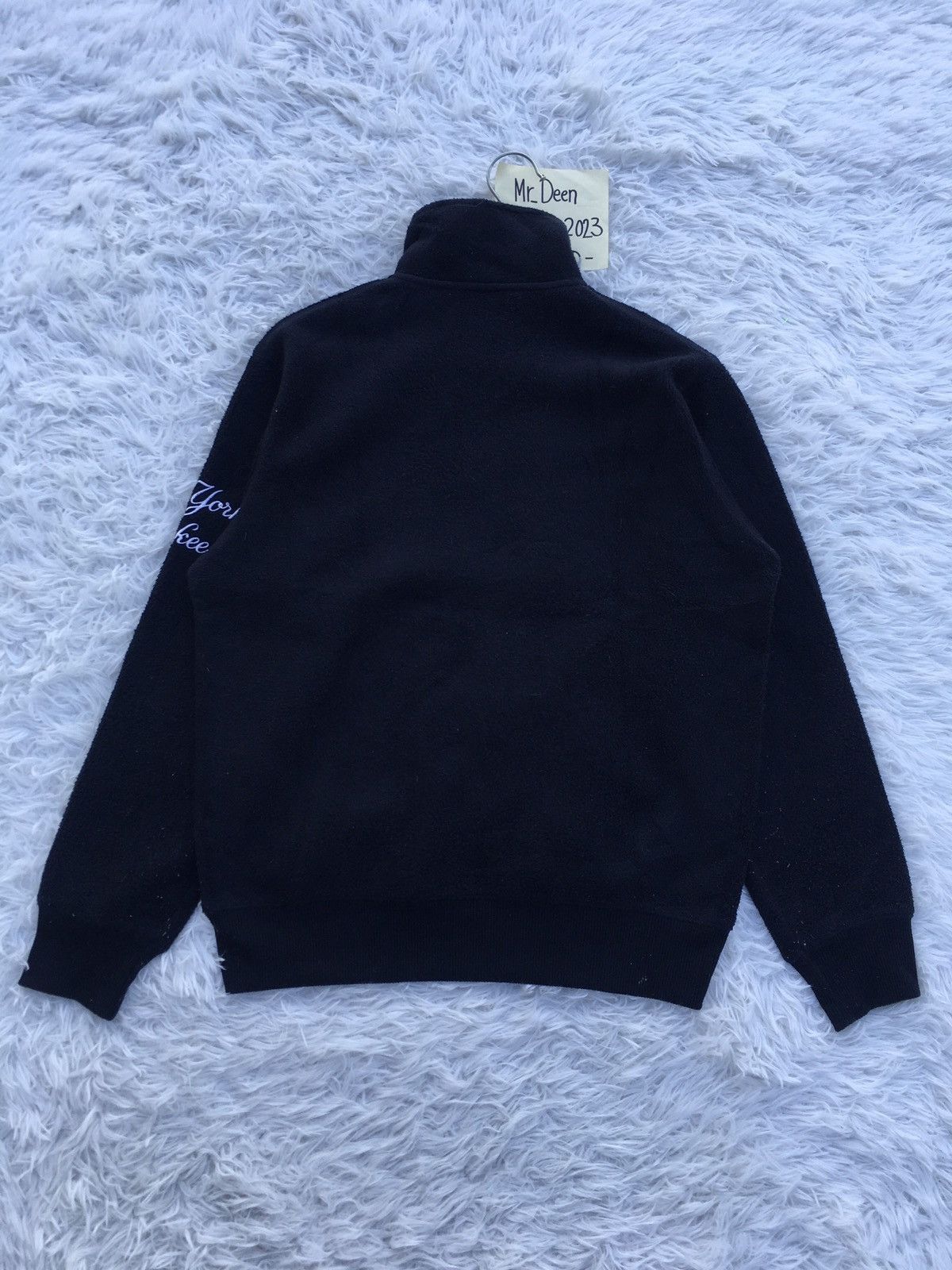 MLB Rare New York Yankees Big Logo Spellout Sweater Size US M / EU 48-50 / 2 - 16 Thumbnail