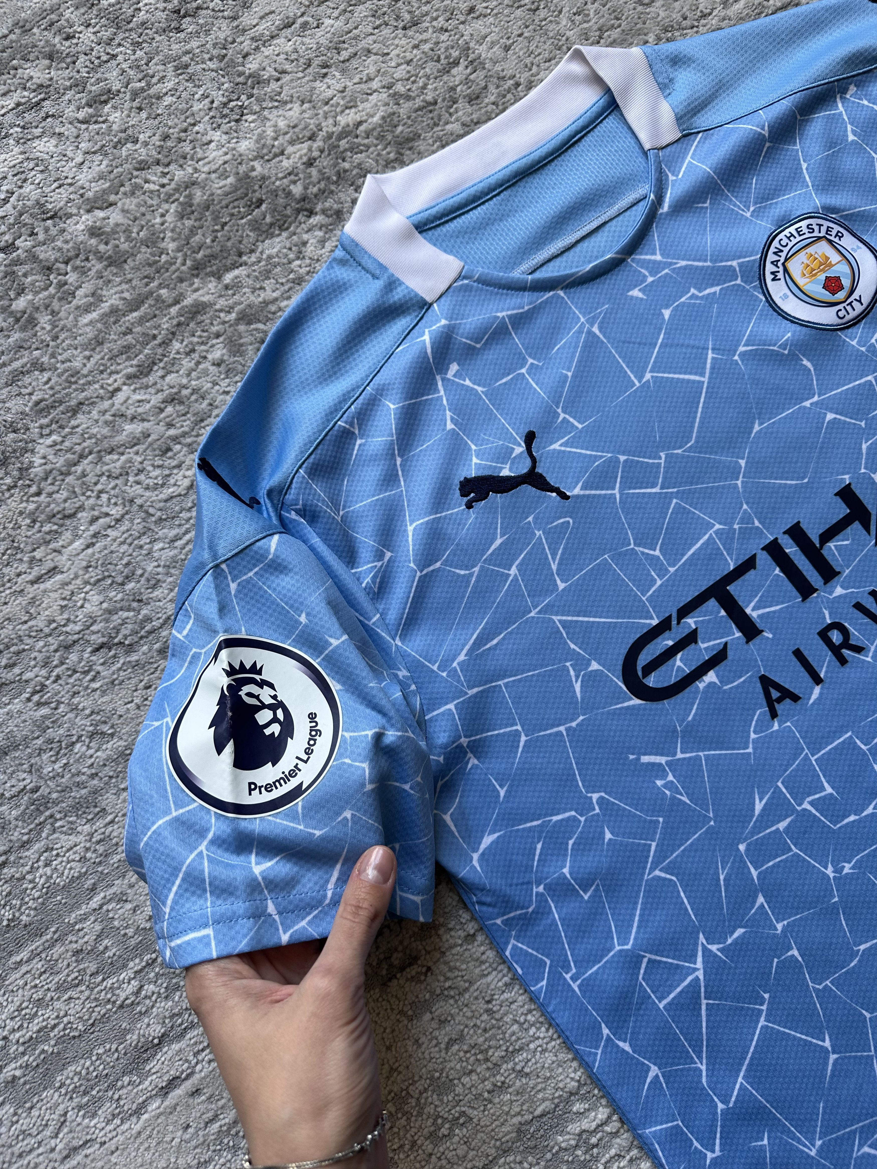 Puma Puma Manchester City Jersey Size US M / EU 48-50 / 2 - 6 Thumbnail