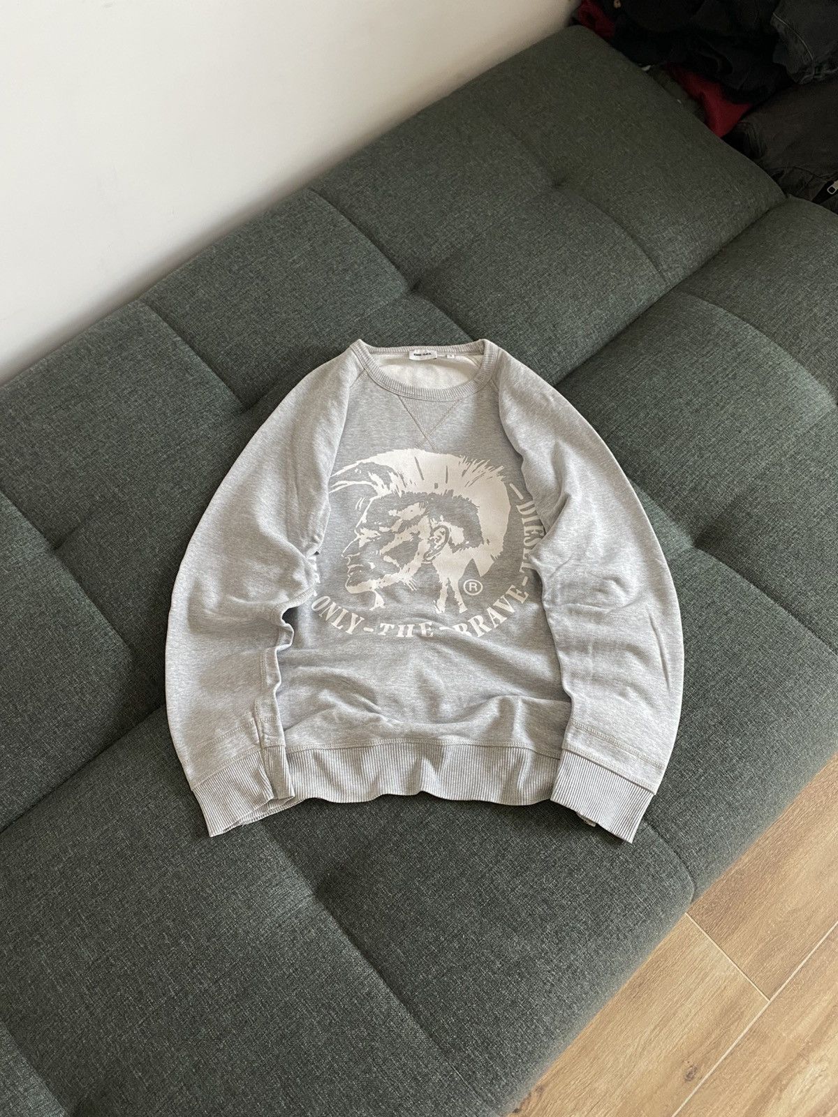 Diesel Diesel Vintage Sweatshirt Big Logo Japanese Avant Garde Y2K Size US M / EU 48-50 / 2 - 1 Thumbnail