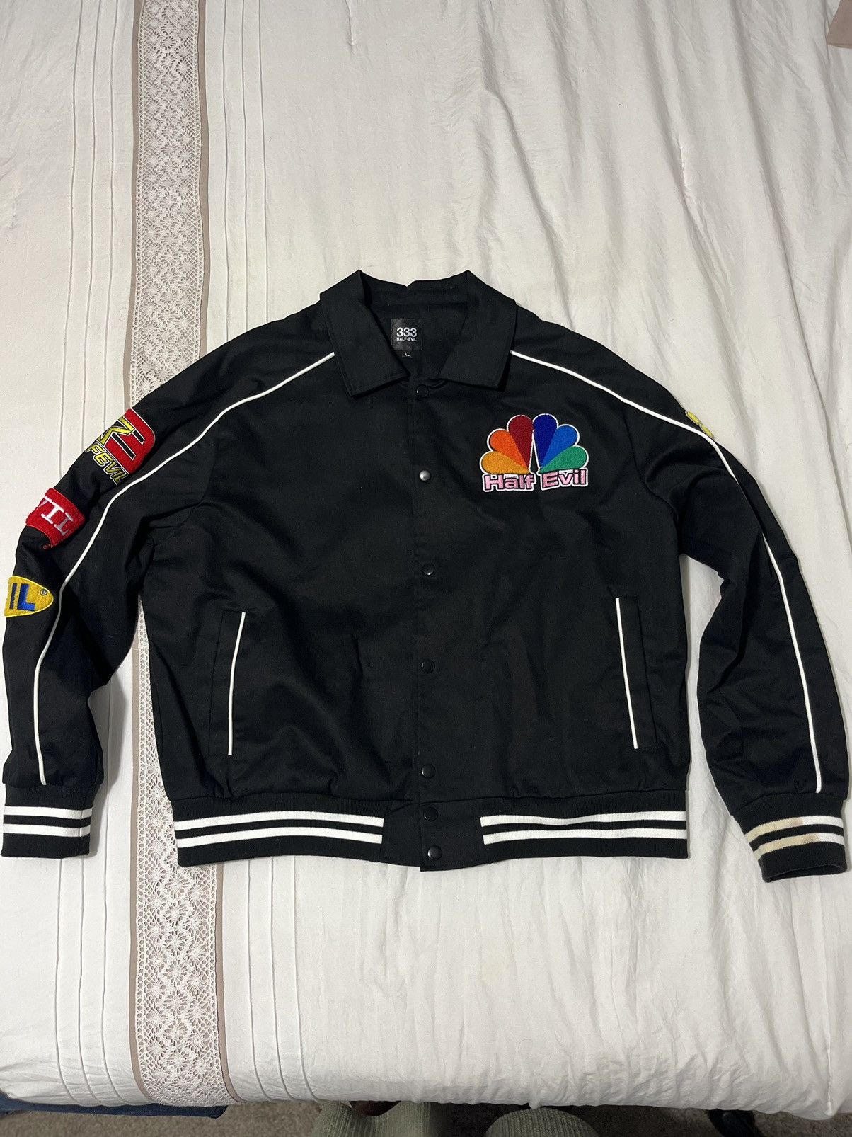 Half Evil 333 Corporate Varsity Jacket Size US XL / EU 56 / 4 - 3 Thumbnail