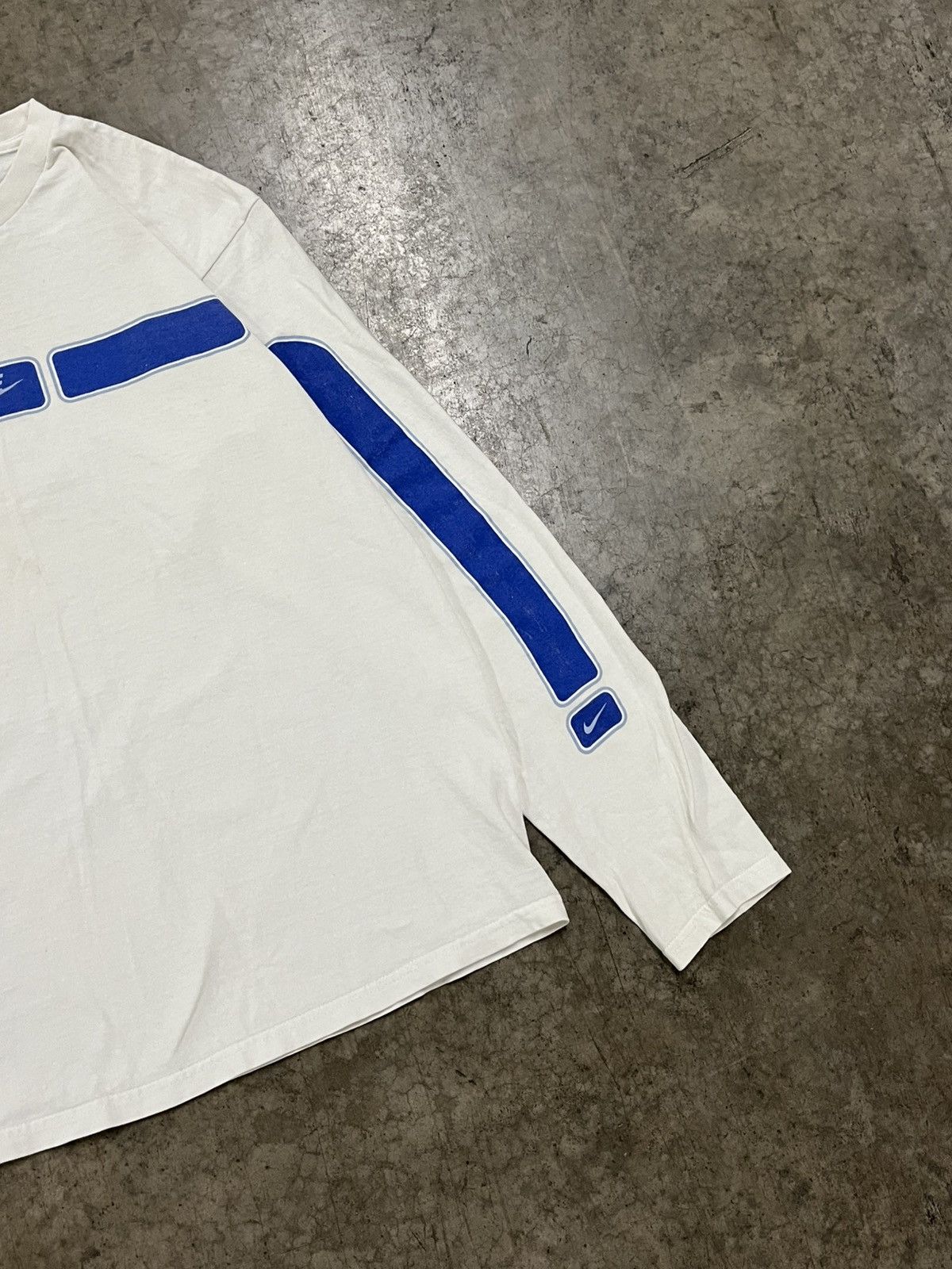 Nike × Vintage Nike vintage longsleeve tee shirt hype rare sleeve hits Size US M / EU 48-50 / 2 - 3 Thumbnail