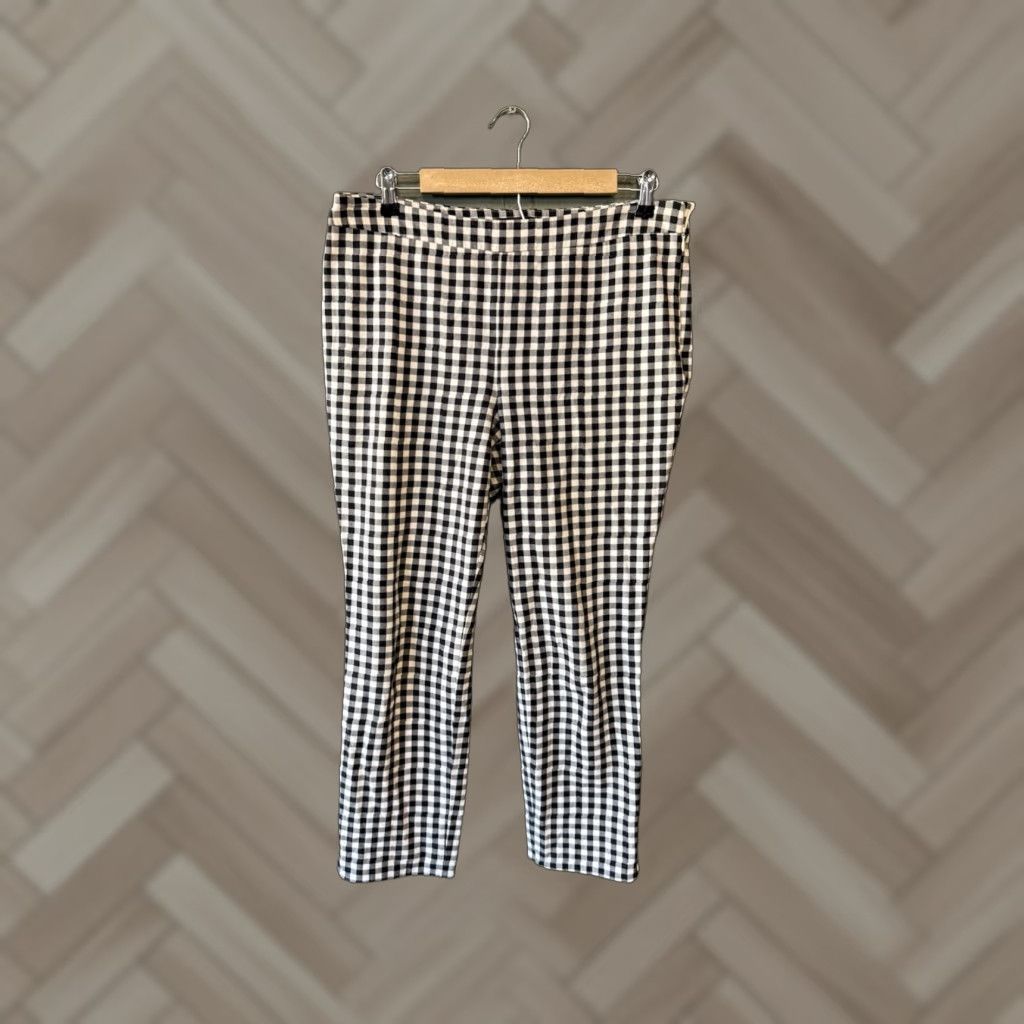 Talbots Talbots Mens Checkered Chatham Ankle Cropped Pants Size 10 Size 32" / US 10 / IT 46 - 1 Thumbnail