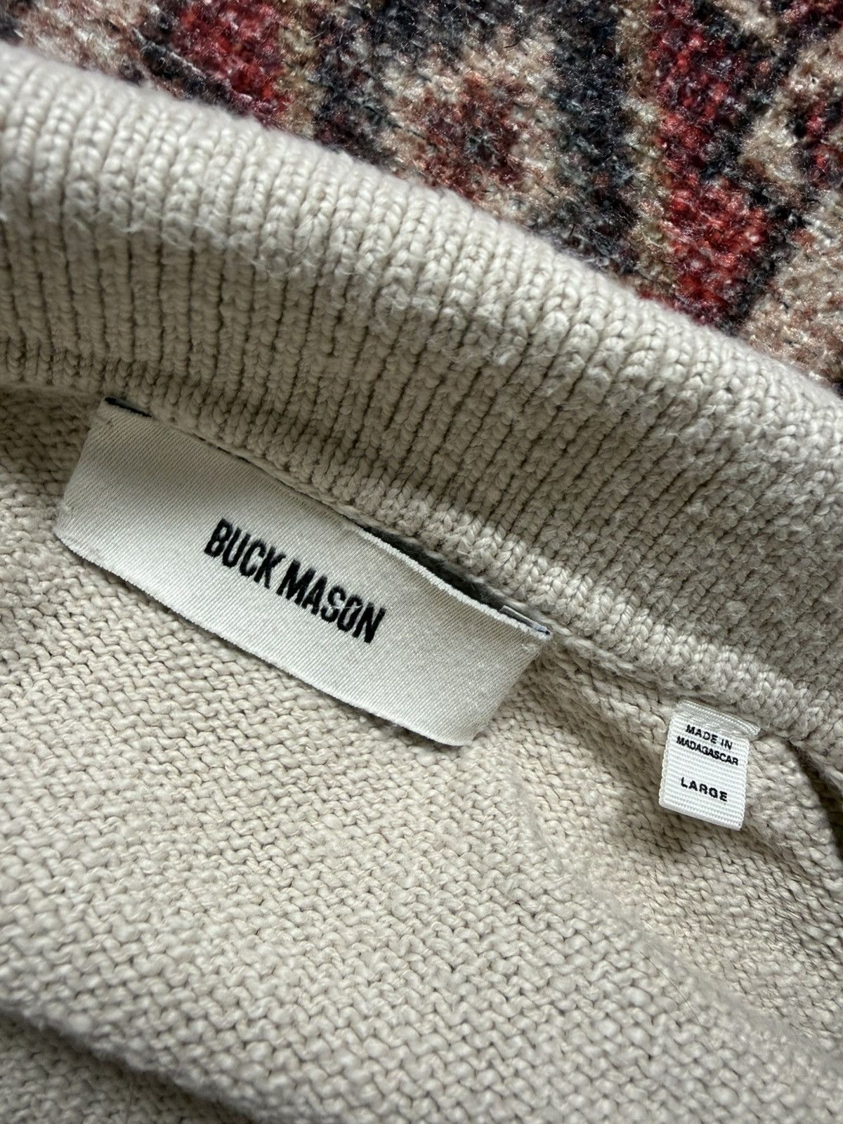 Buck Mason Buck Mason Knit Polo Size US L / EU 52-54 / 3 - 3 Thumbnail