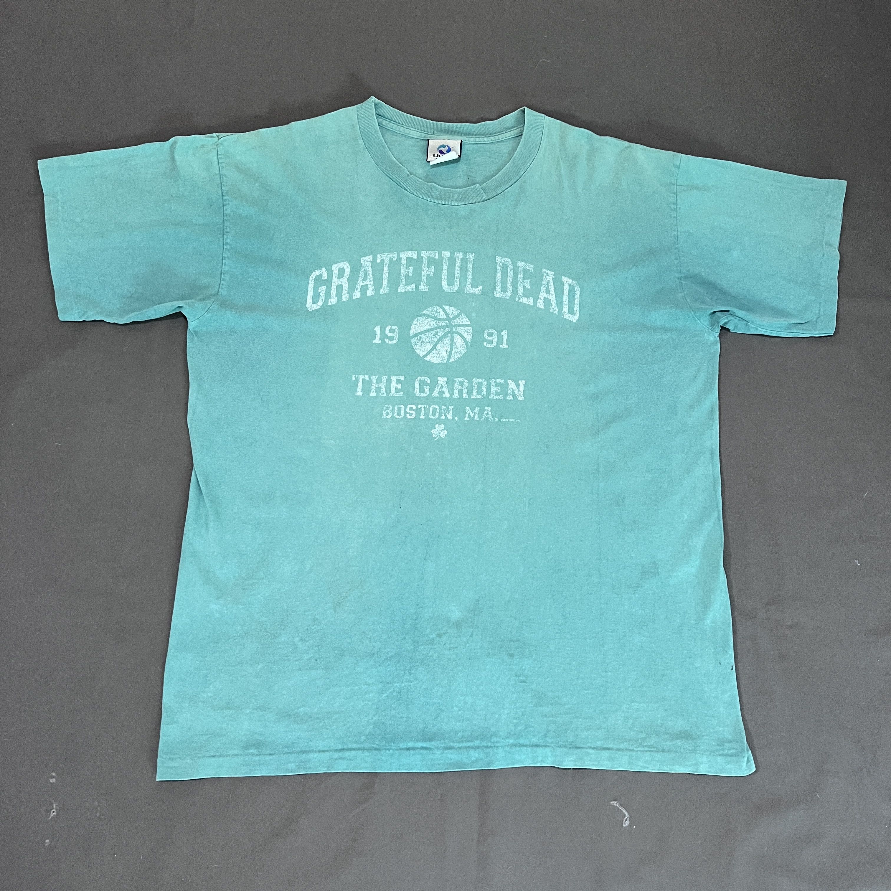 Grateful Dead Vintage Grateful Dead Boston The Garden Liquid blue Faded Size US XL / EU 56 / 4 - 2 Thumbnail