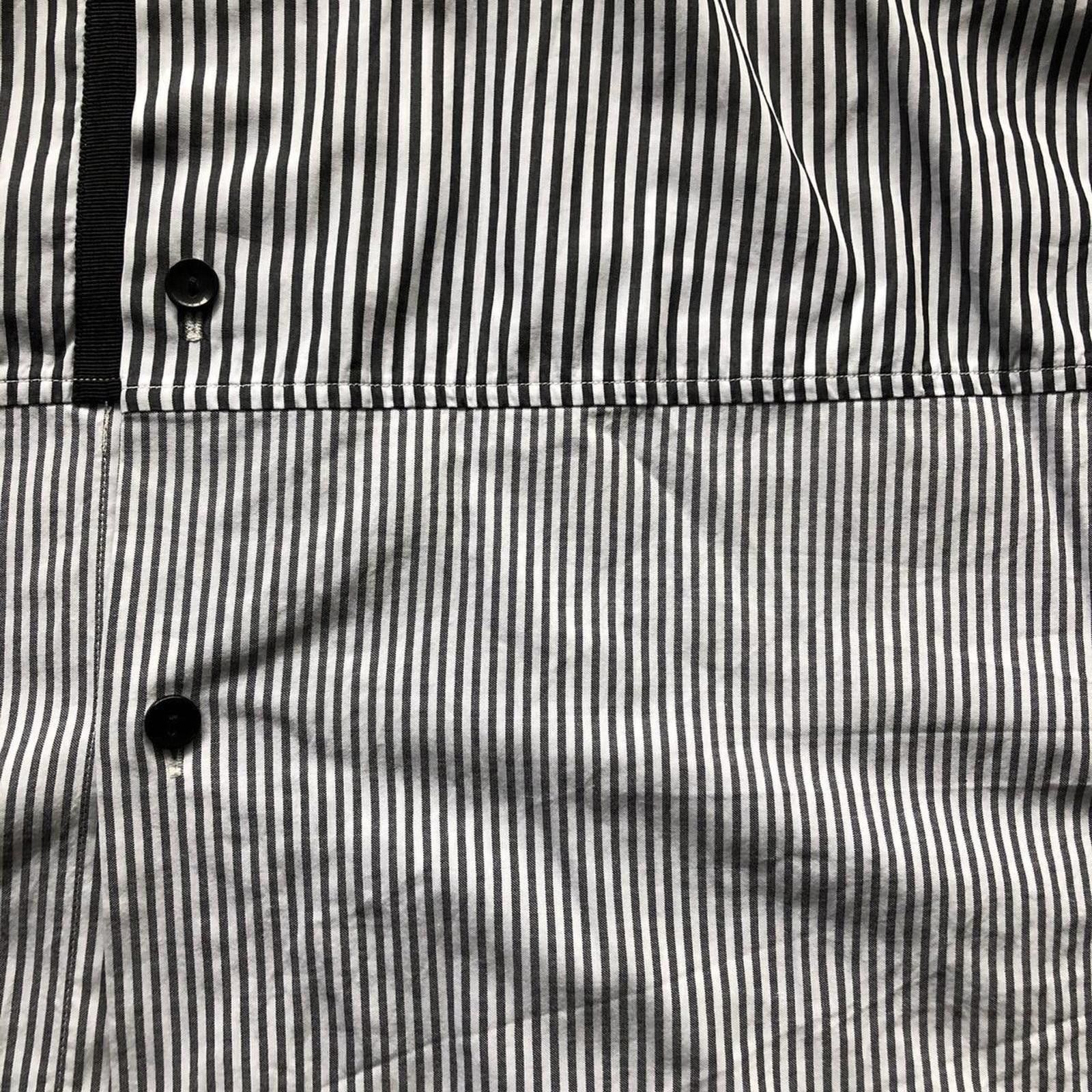 Dries Van Noten Dries Van Noten Contrast Pinstriped Button Up Shirt Size US M / EU 48-50 / 2 - 3 Thumbnail